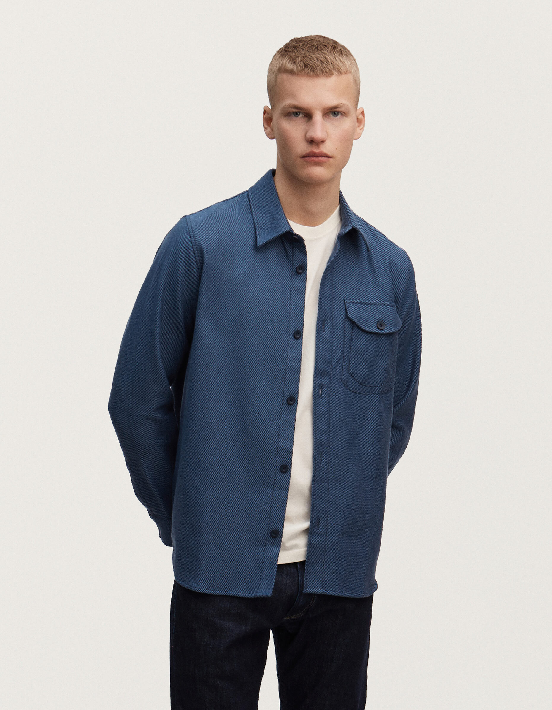 BURTON P OVERSHIRT Cotton Flannel - DENHAM