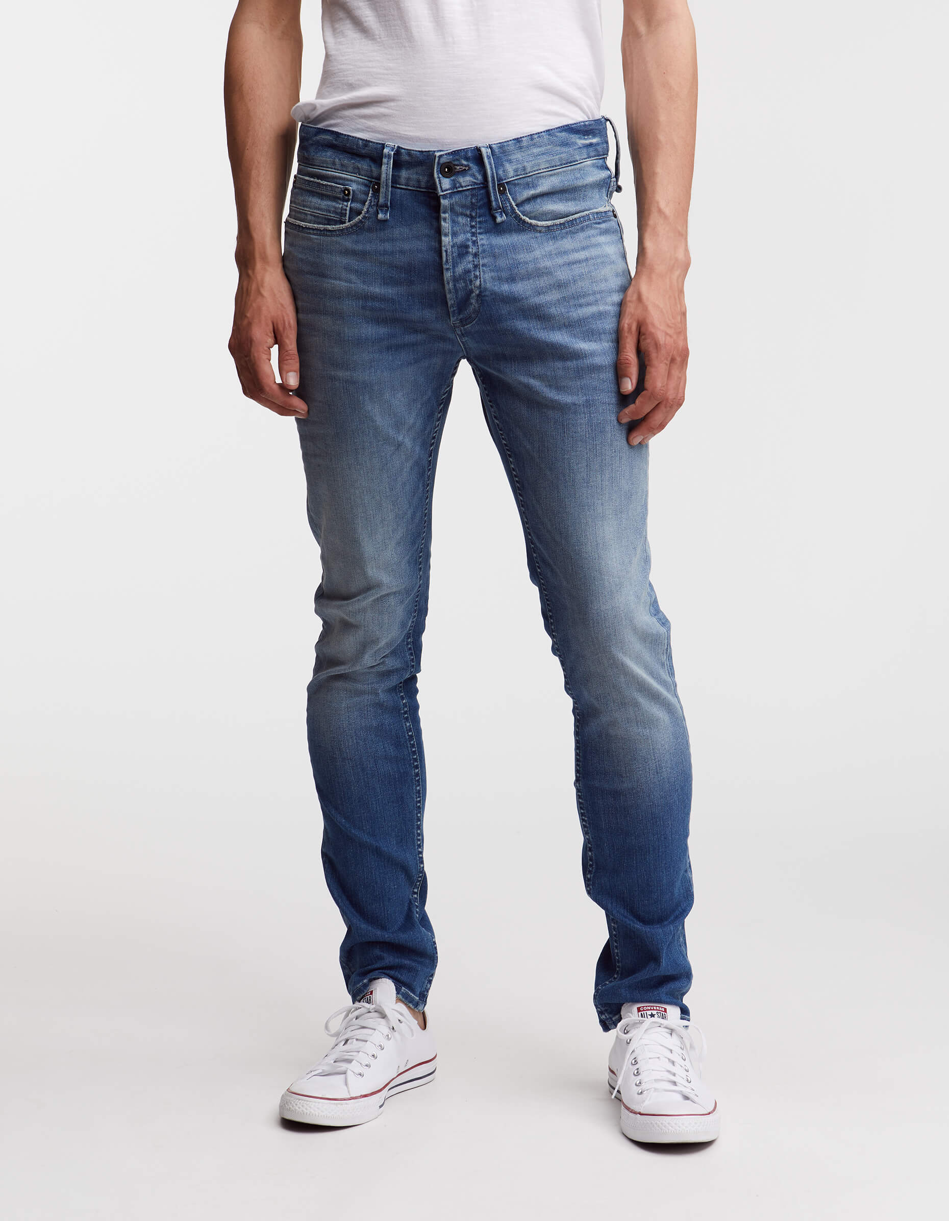 BOLT GOTS Natural Light Indigo Denim - DENHAM