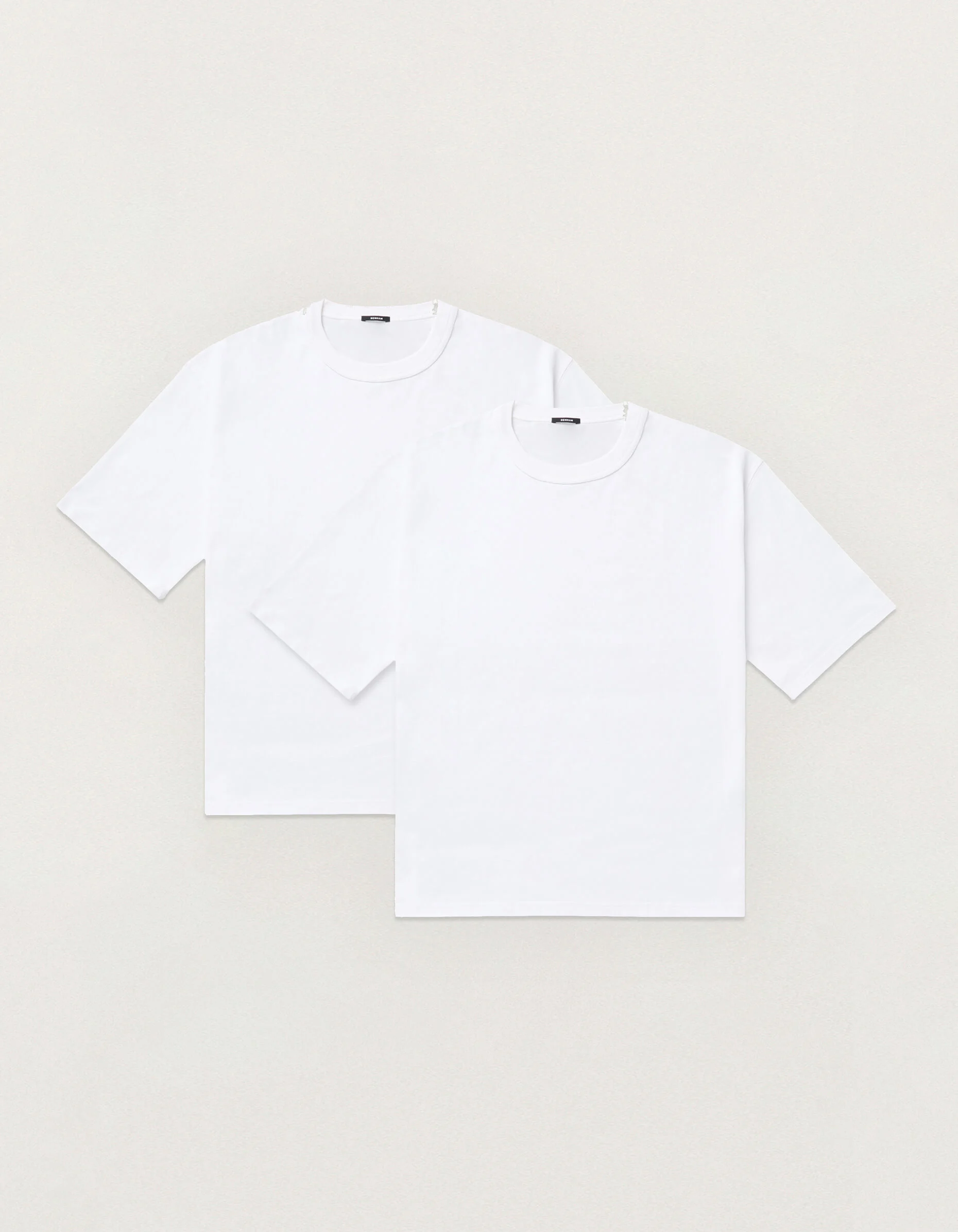 DROP SHOULDER TEE 2 PACK Organic Cotton