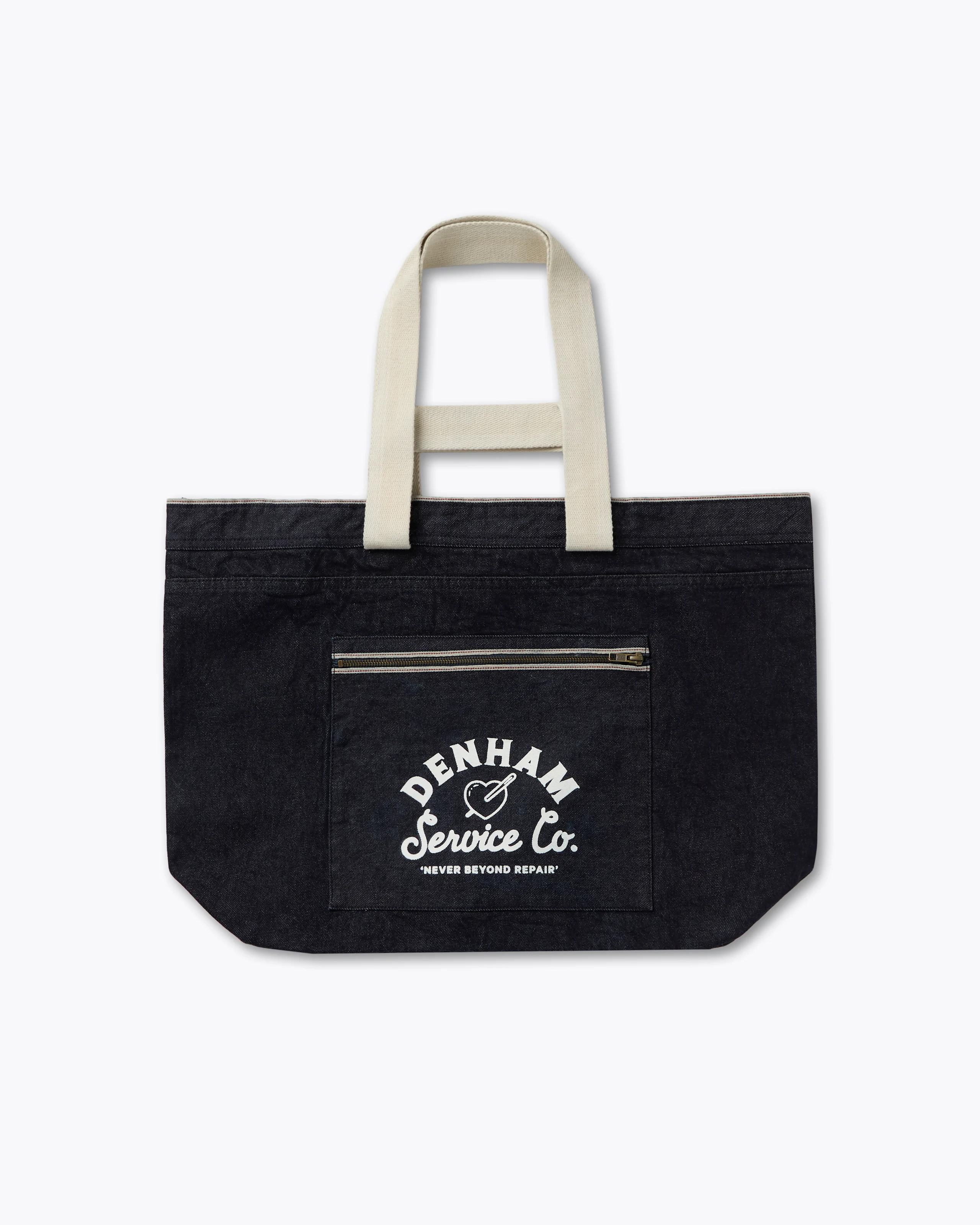 TOTEBAG RINSE DARK BLUE