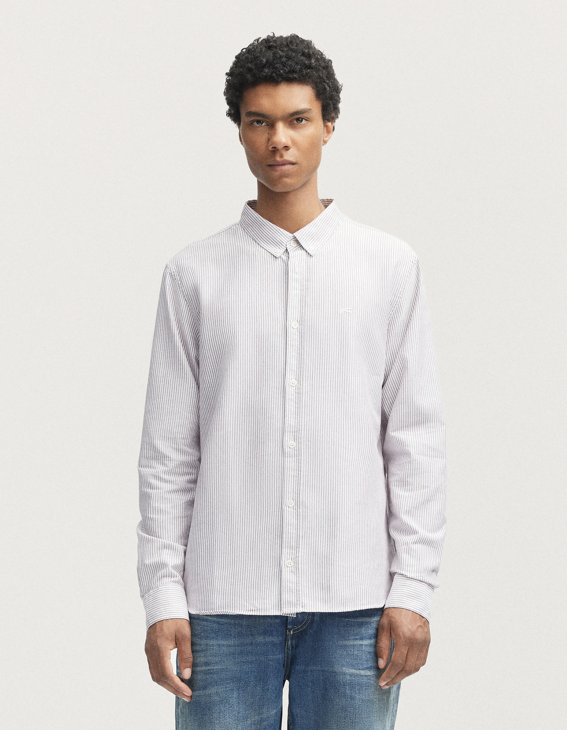 RICH SHIRT Pinpoint Oxford Cotton