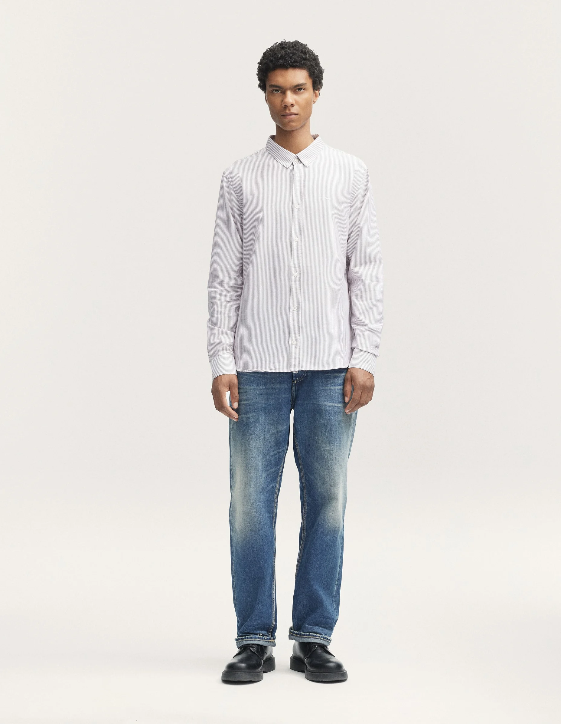 RICH SHIRT Pinpoint Oxford Cotton