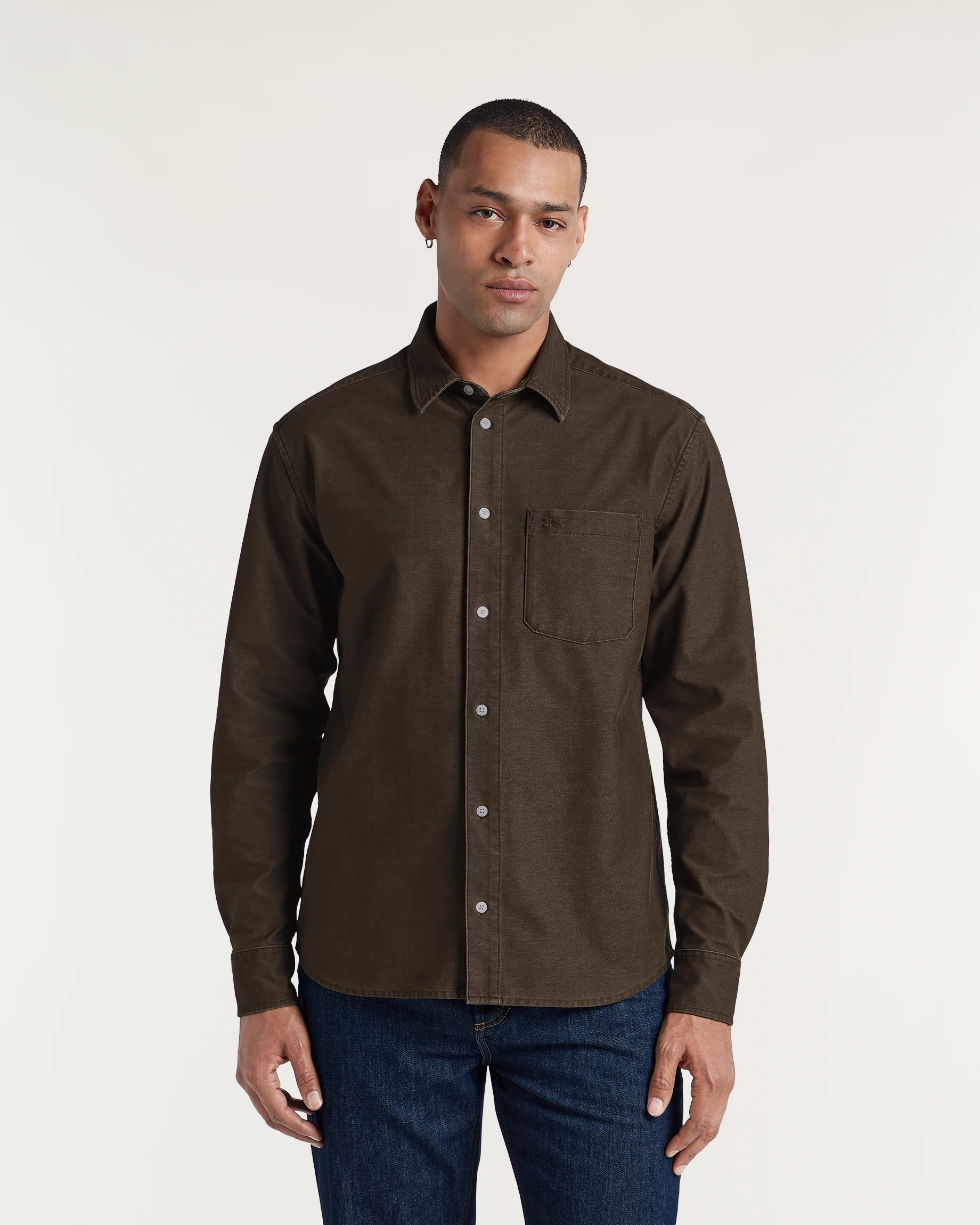 BRIDGE SHIRT WREN BROWN