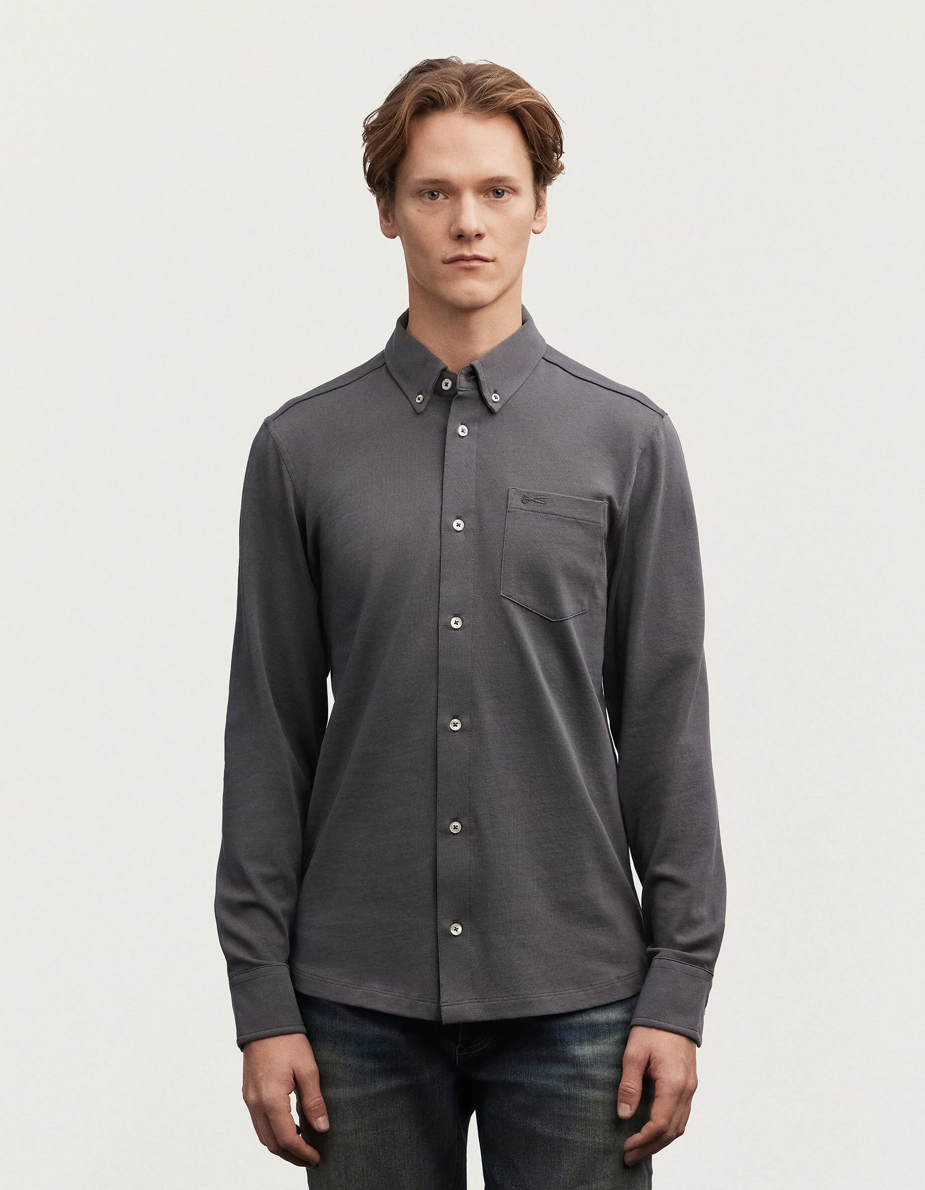 BRIDGE SHIRT Heavy Cotton Jersey