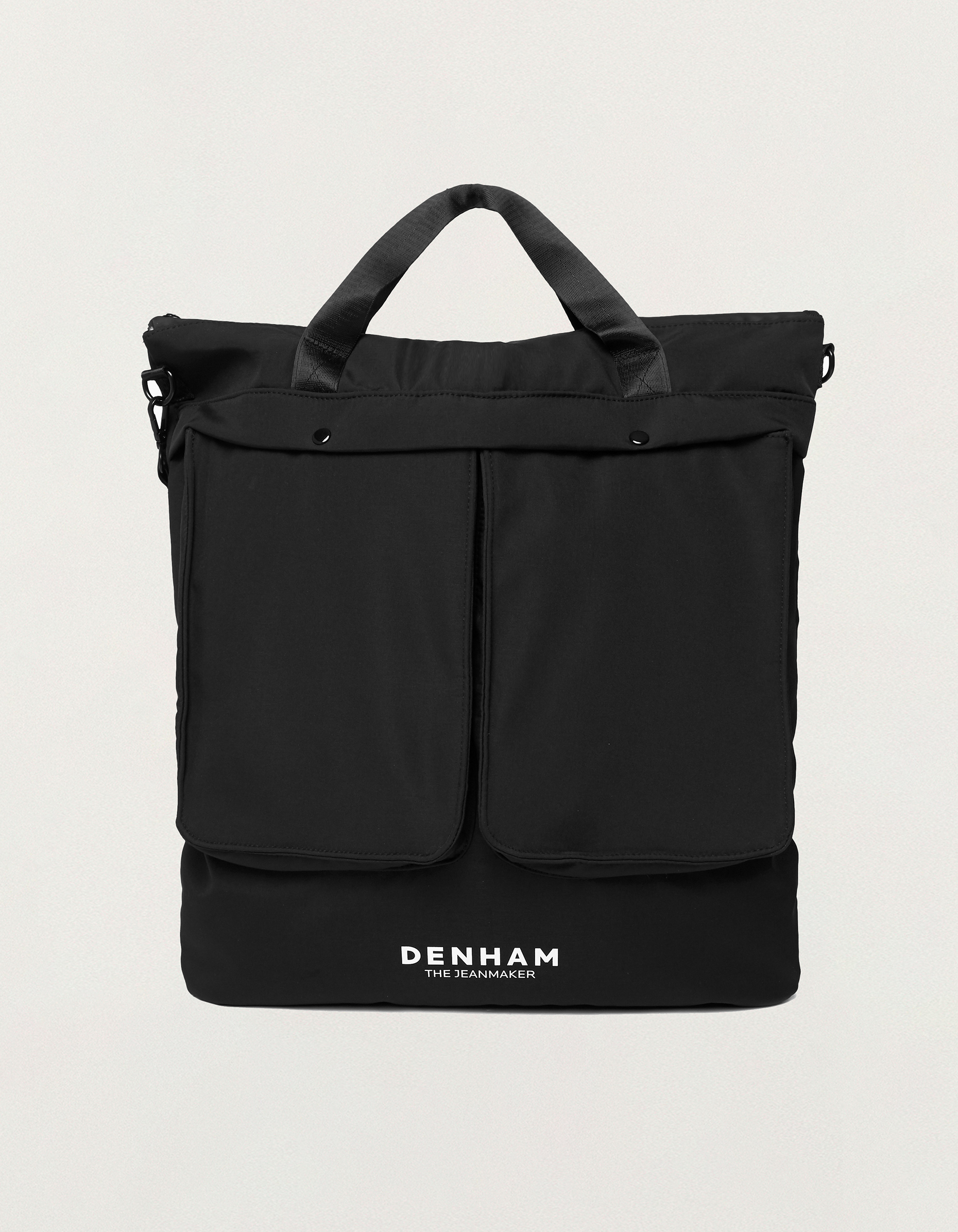 BRIEFING×DENHAM　2WAY TRIP CASE HELMET BAG Nylon Black - DENHAM