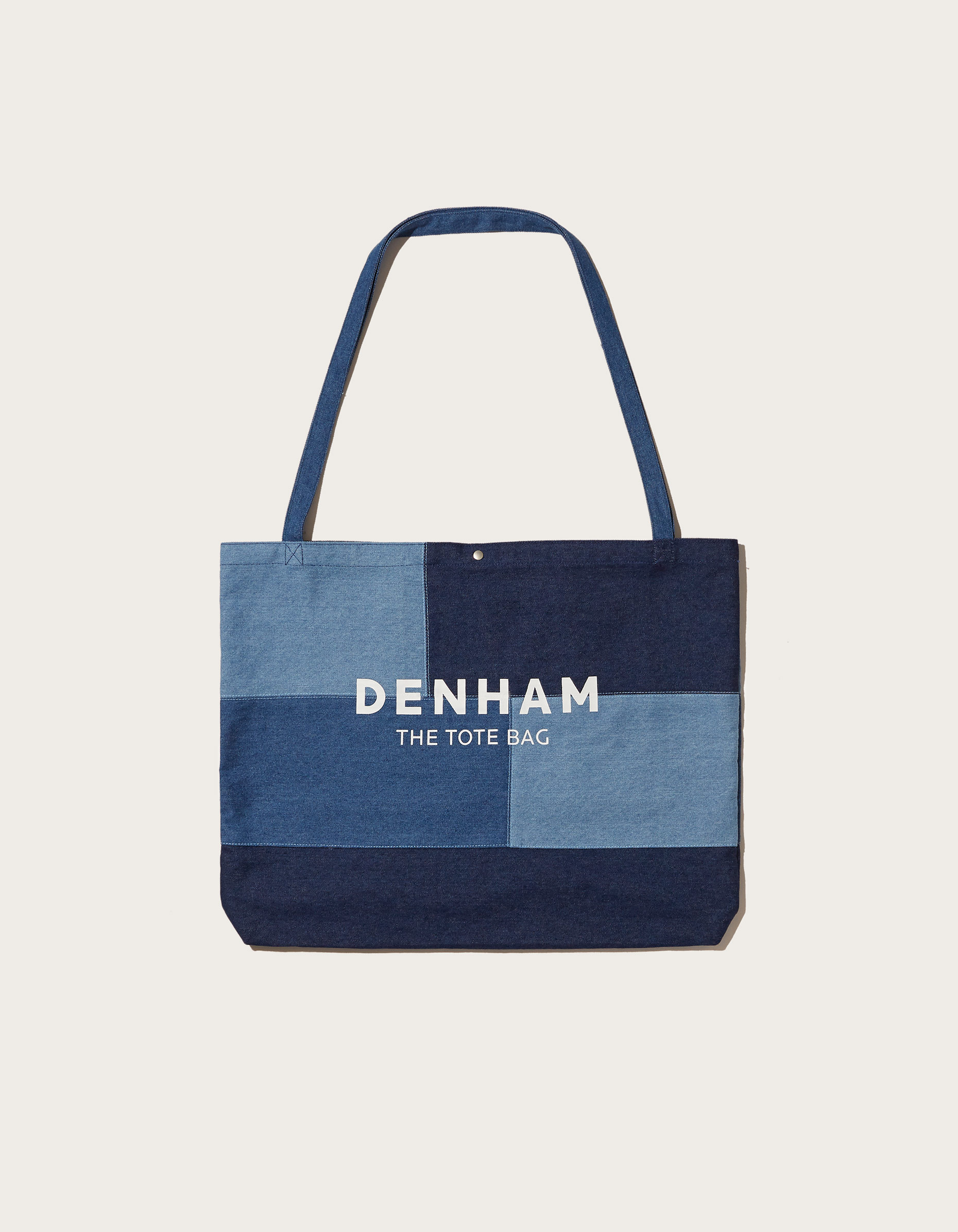 PATCHWORK TOTE BAG Denim