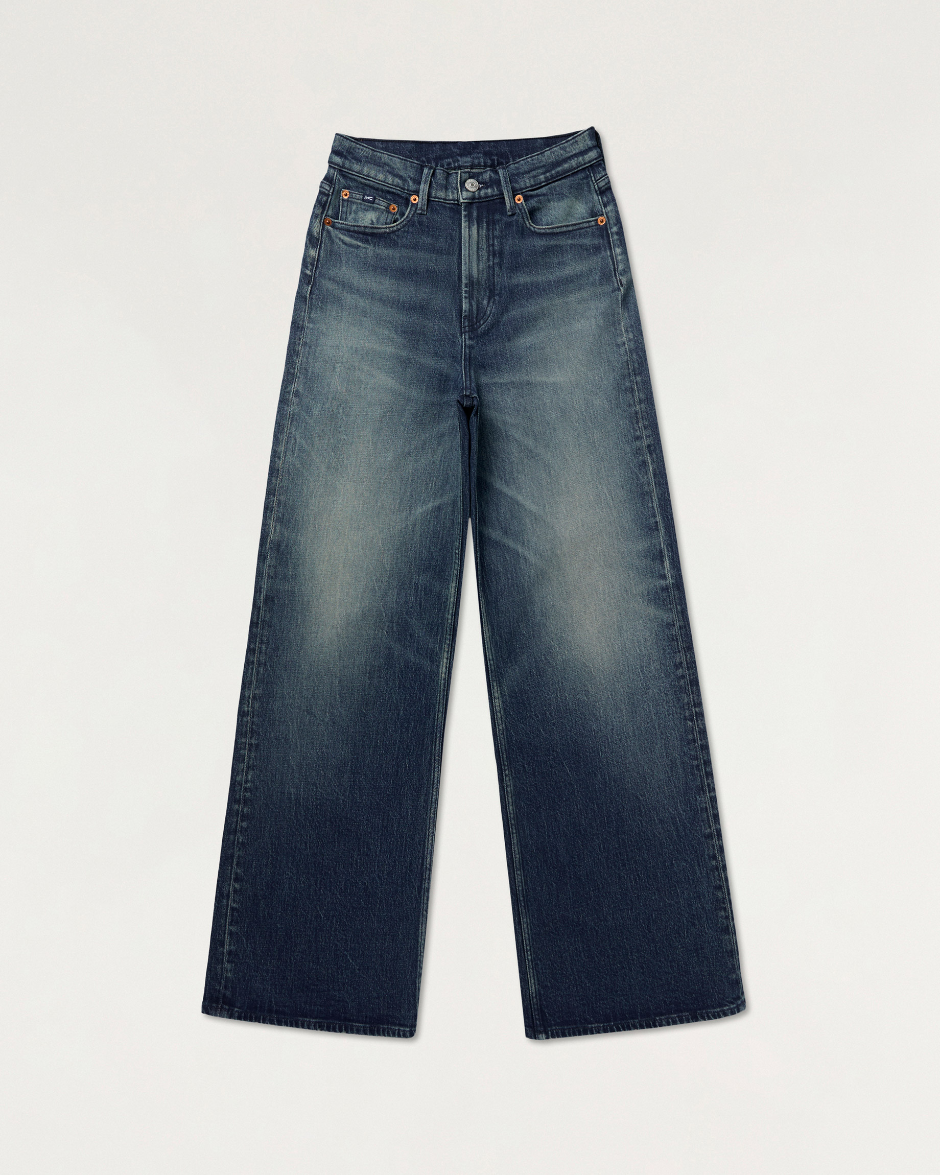 DENHAM ワイド HIGH RISE WIDE LEG KEIRA 23 DENHAMデンハムKEIRAハイライズワイドデニムパンツ23インチ
