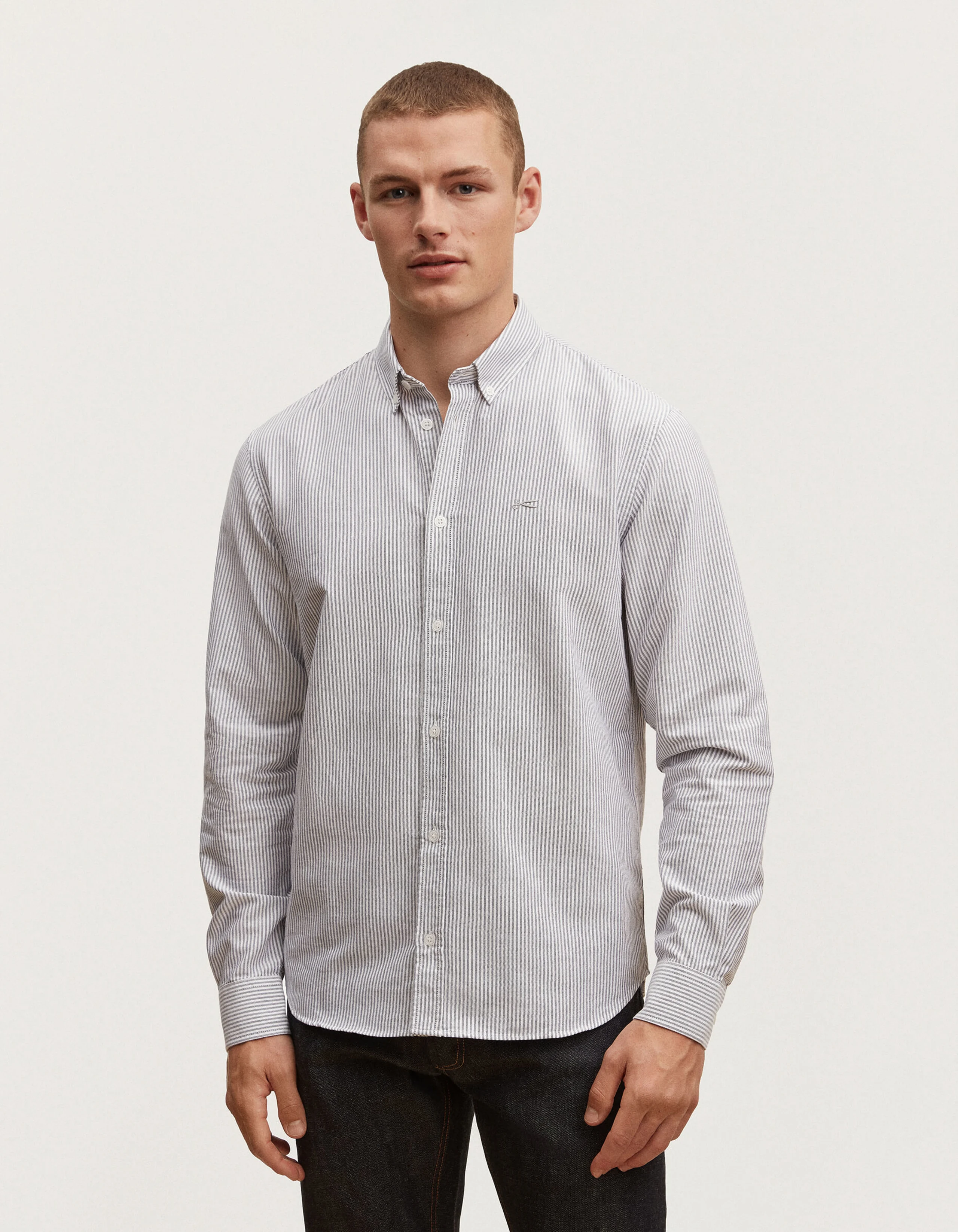 RICH SHIRT Pinpoint Oxford Cotton