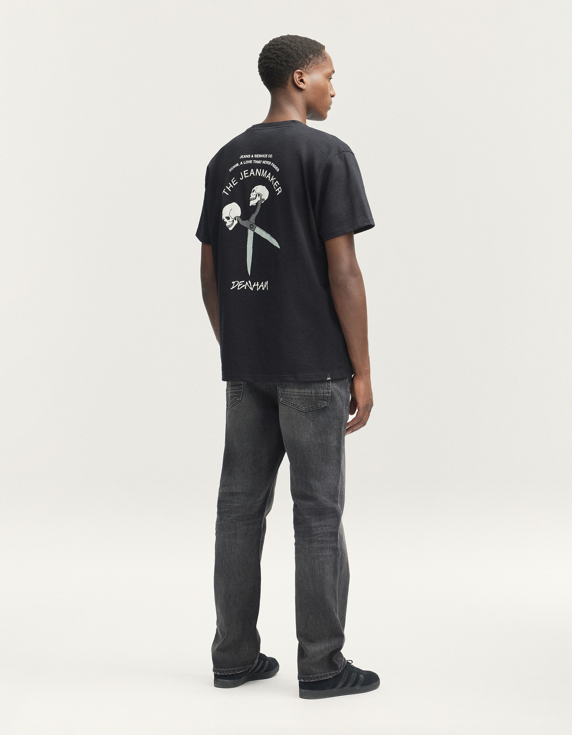 ◆DENHAM◆ LOVE FADES TEE Jersey Slub 送料・関税込み LOVE FADES TEE Jersey Slub - DENHAM