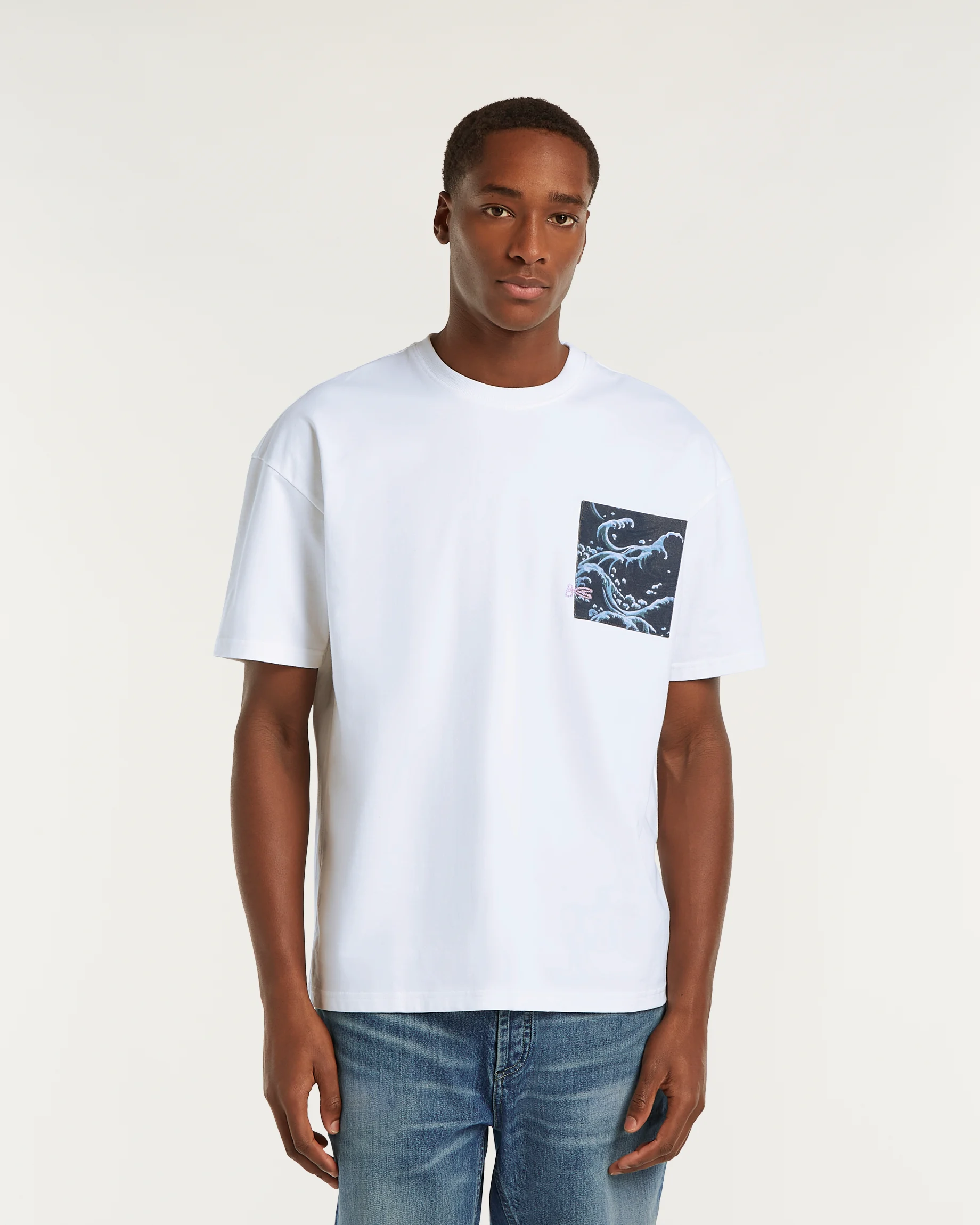 WAVE POCKET TEE Heavy Core Jersey