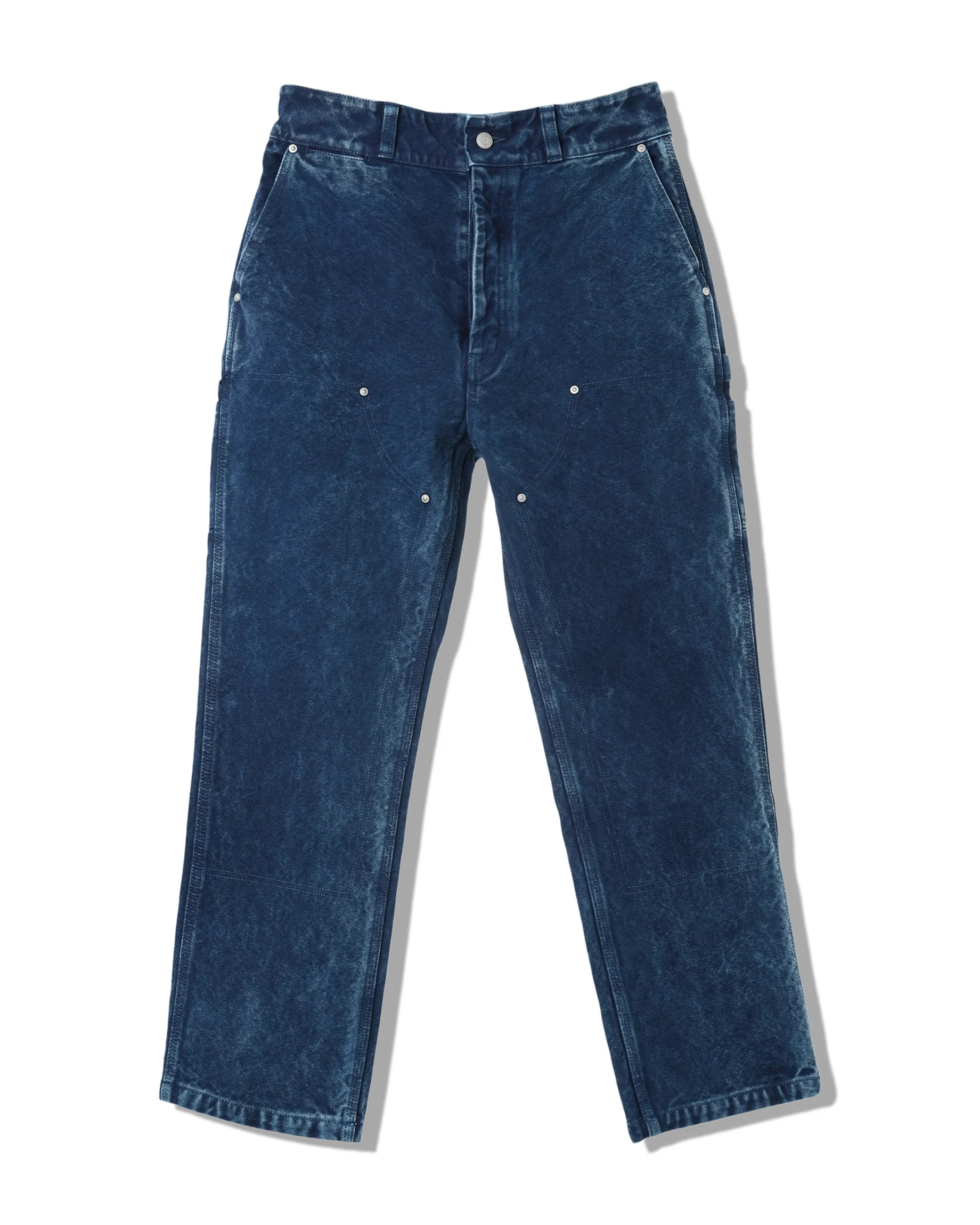 a IN U INDIGO CANVAS PANTS