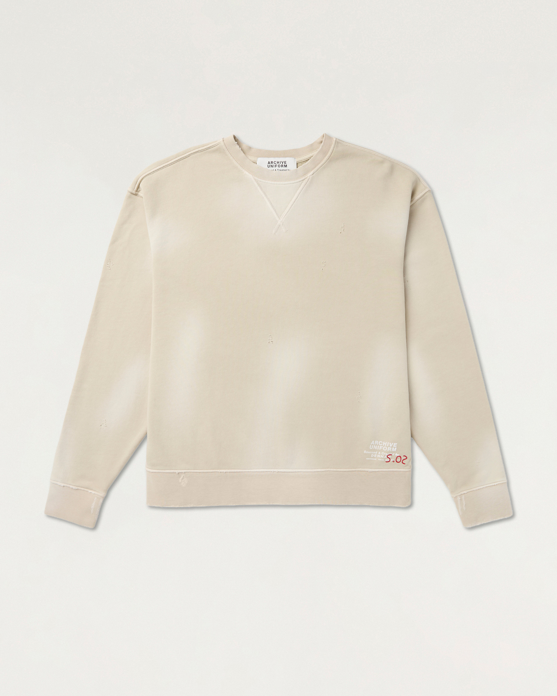 Denham Sweat Trainer Long Sleeve Green MM Used