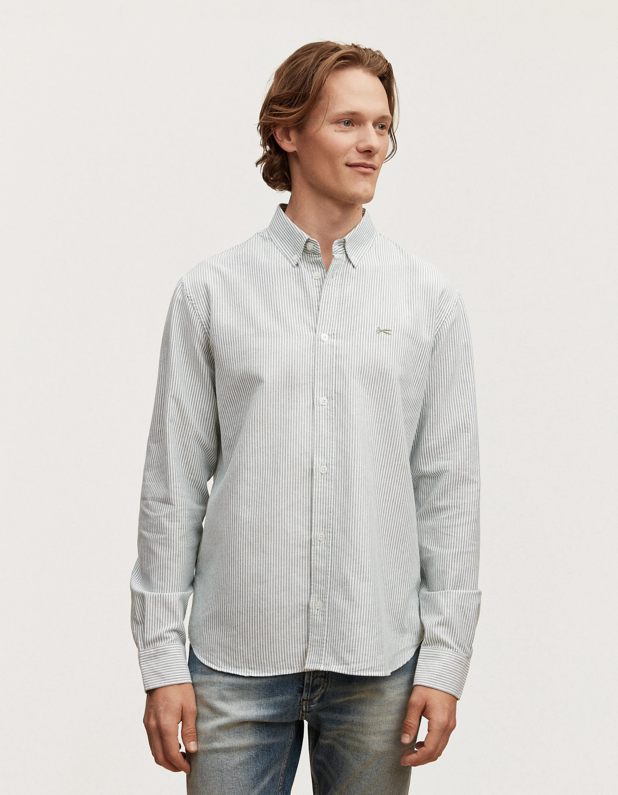 RICH SHIRT Pinpoint Oxford Cotton