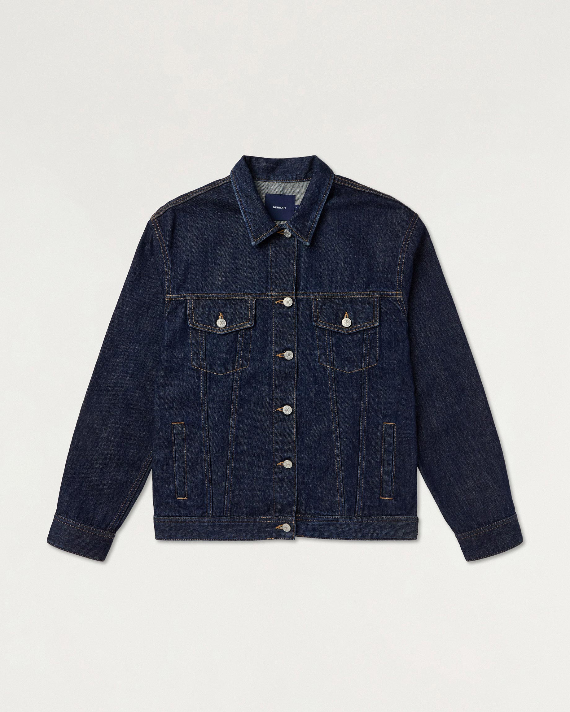 [新品　未使用]DENHAM×WDS DENIM JACKET XL Armor-Lux Men's x Denham Morton Denim Jacket in Light Wash