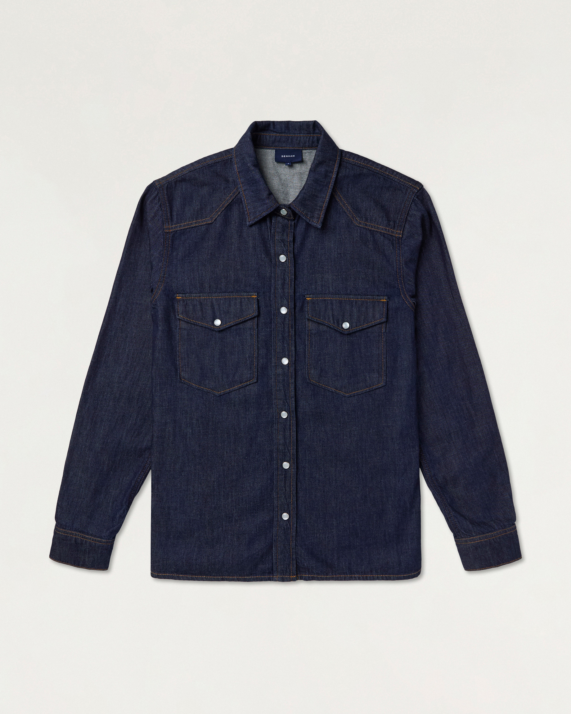 DENHAM 2024年モデル 美品 XL MARS DENIM SHIRT DENHAMxWDS DENIM