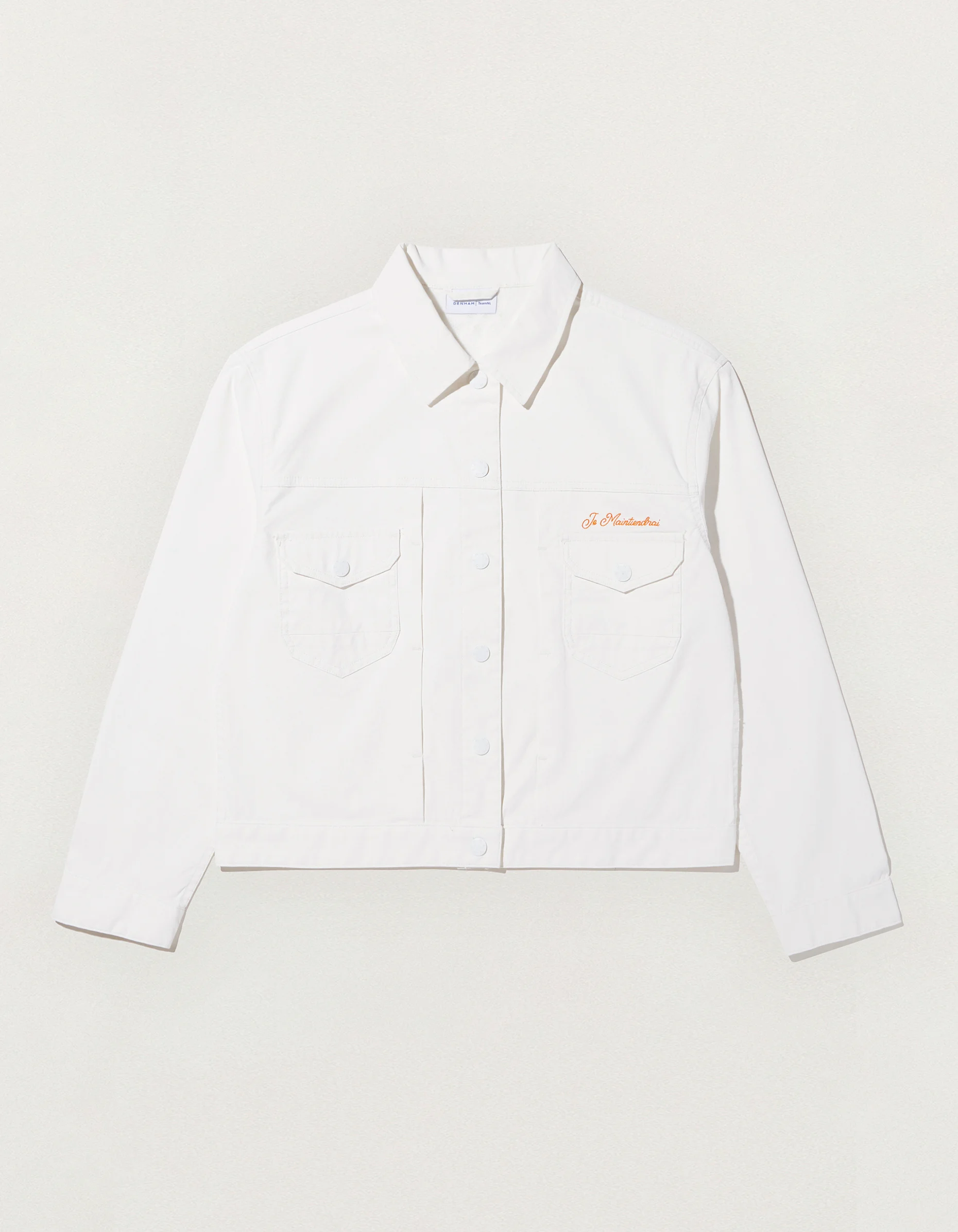 WMN KINETIC DENIM JACKET White