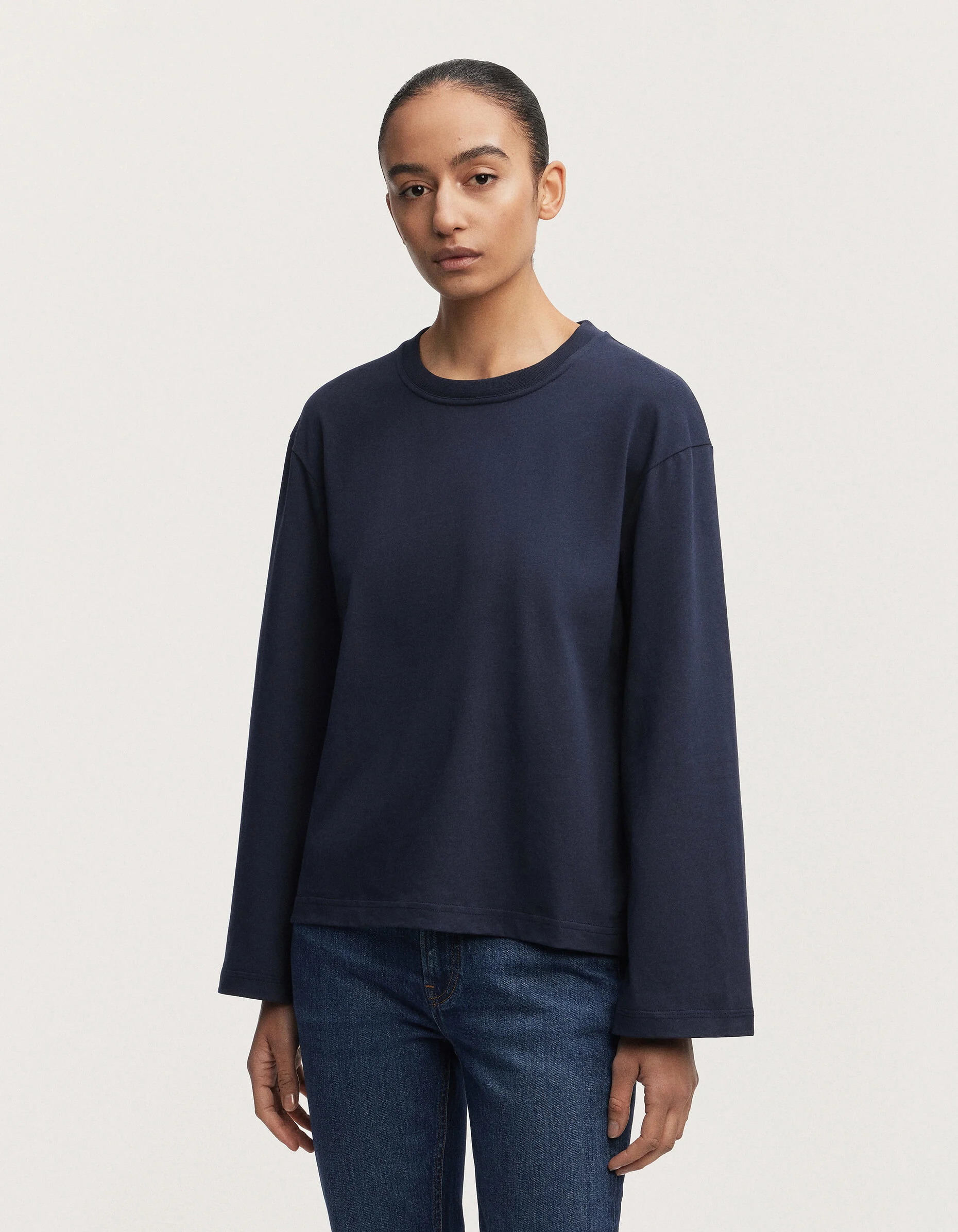 MOMO LONG SLEEVE Organic Cotton Jersey