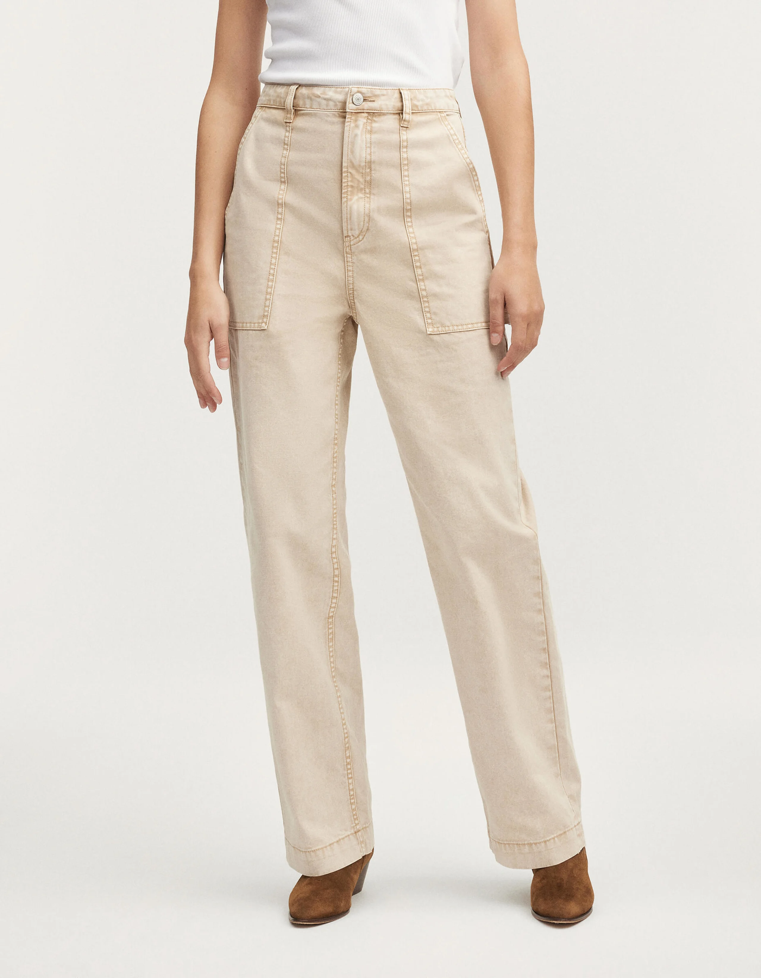 REIKO PANT Cotton Canvas