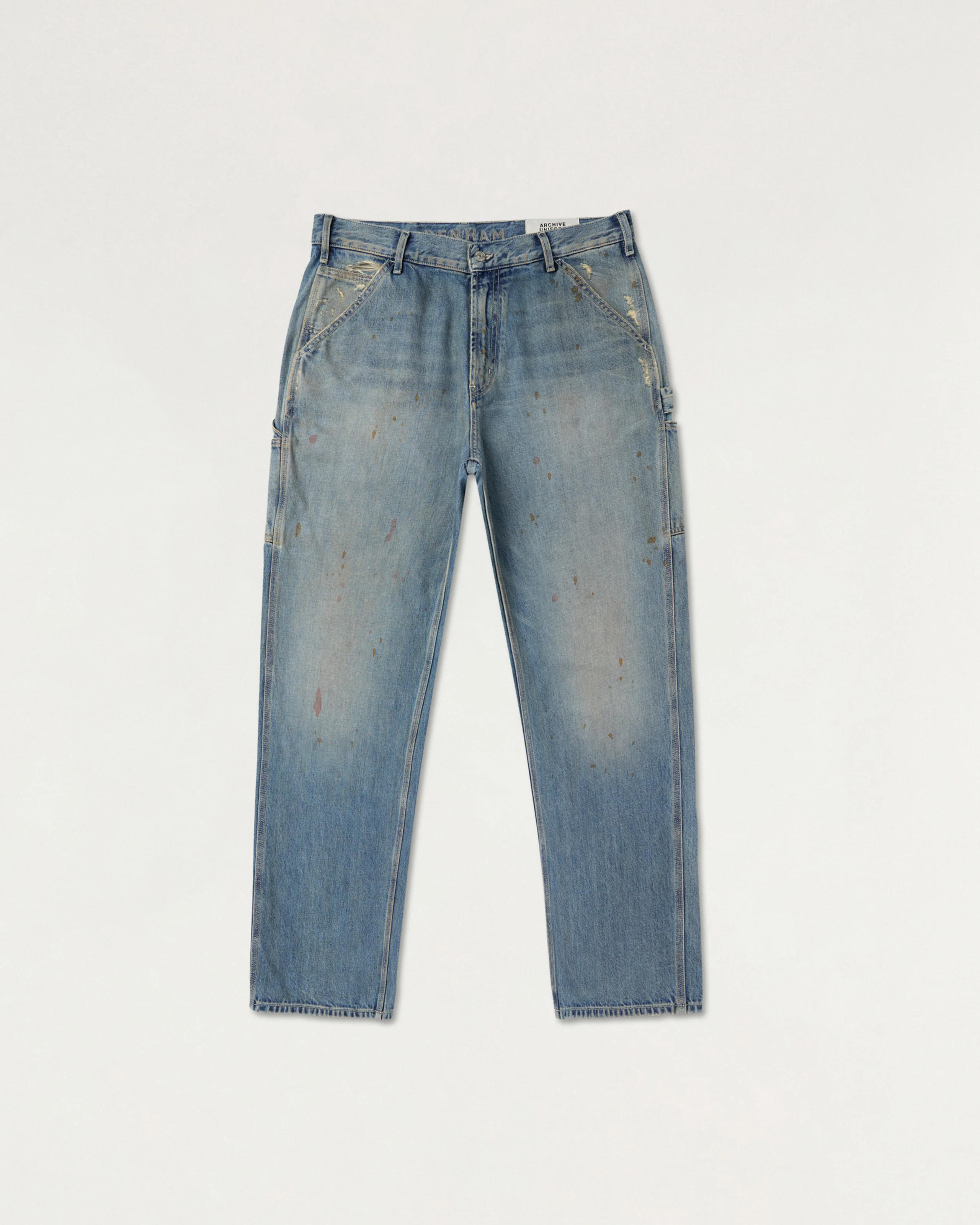 S03 WORKER PANT LIGHT BLUE