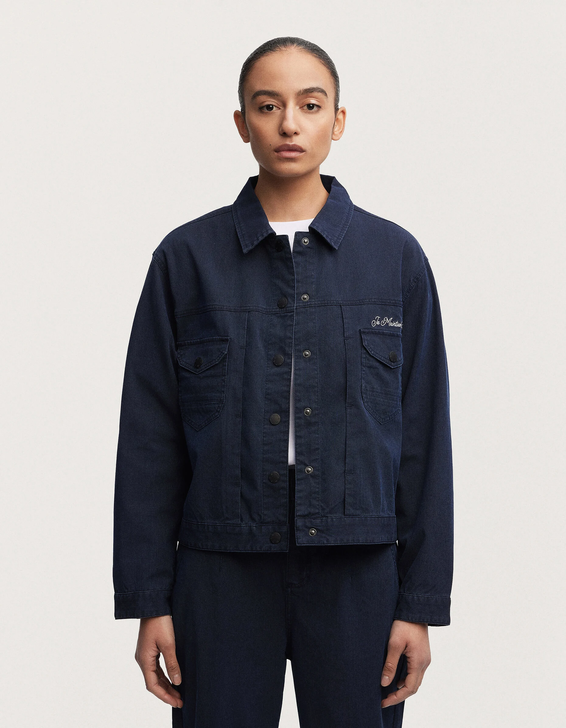 KINETIC DENIM JACKET WMN Rinsed Indigo