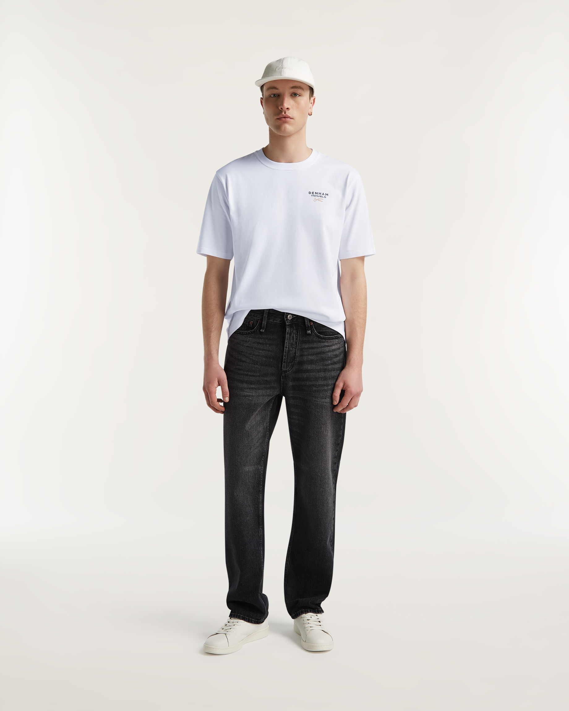 denham DAGGER Rigid Vintage Black - Relaxed Fit