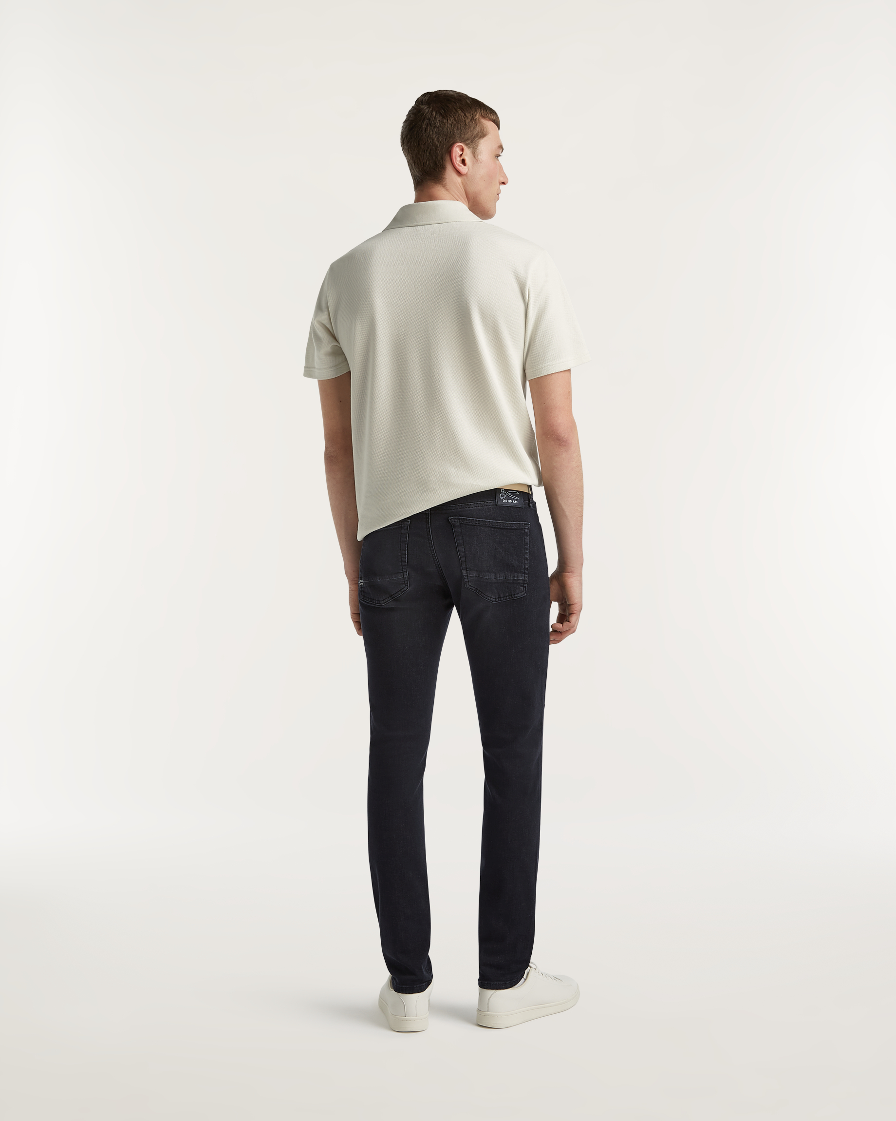 BOLT Black Warp & Ecru Weft Denim - DENHAM