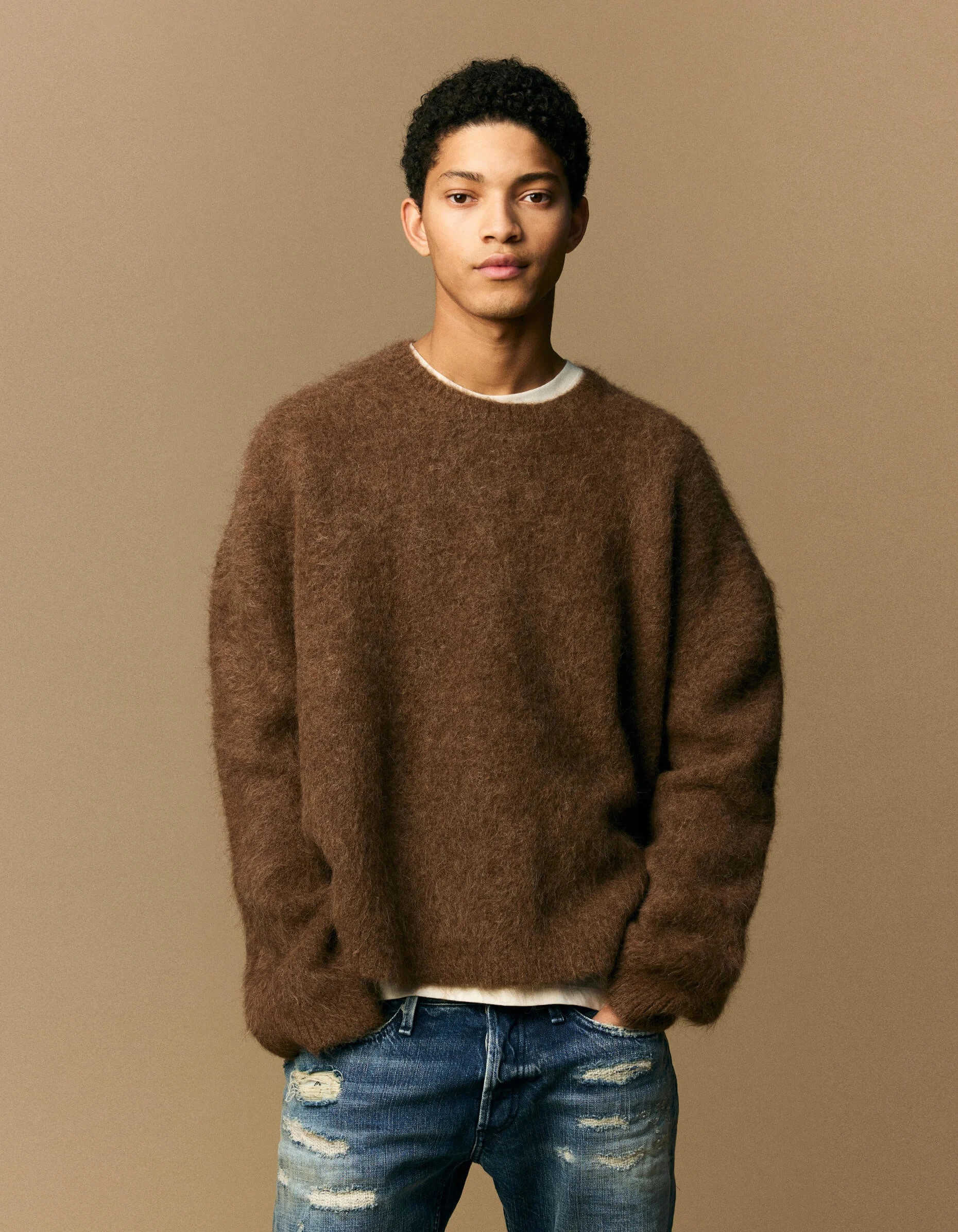 ARCHIVE KNIT SWEATER Mohair Mix