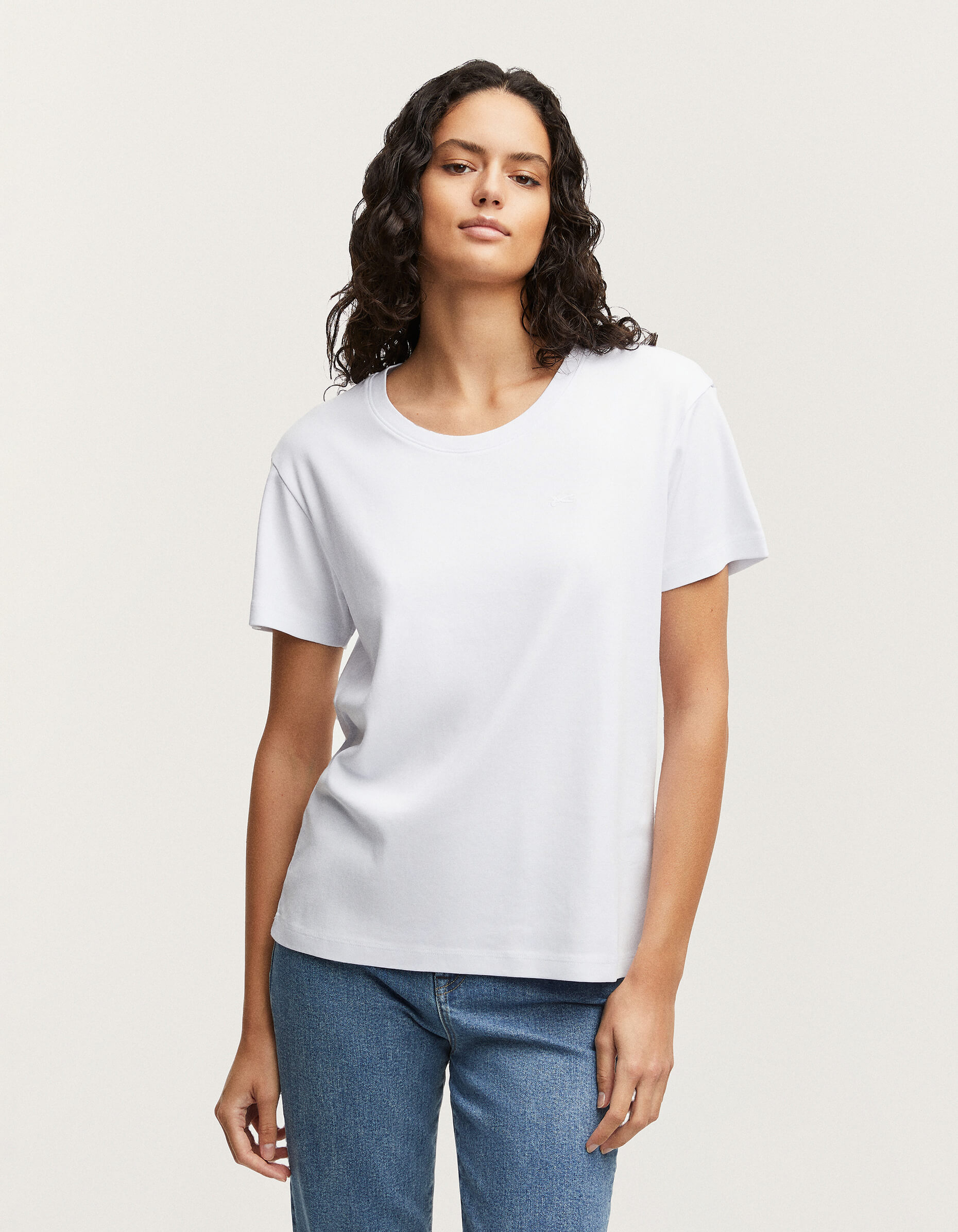 EMMA TEE Rib Cotton Jersey - DENHAM