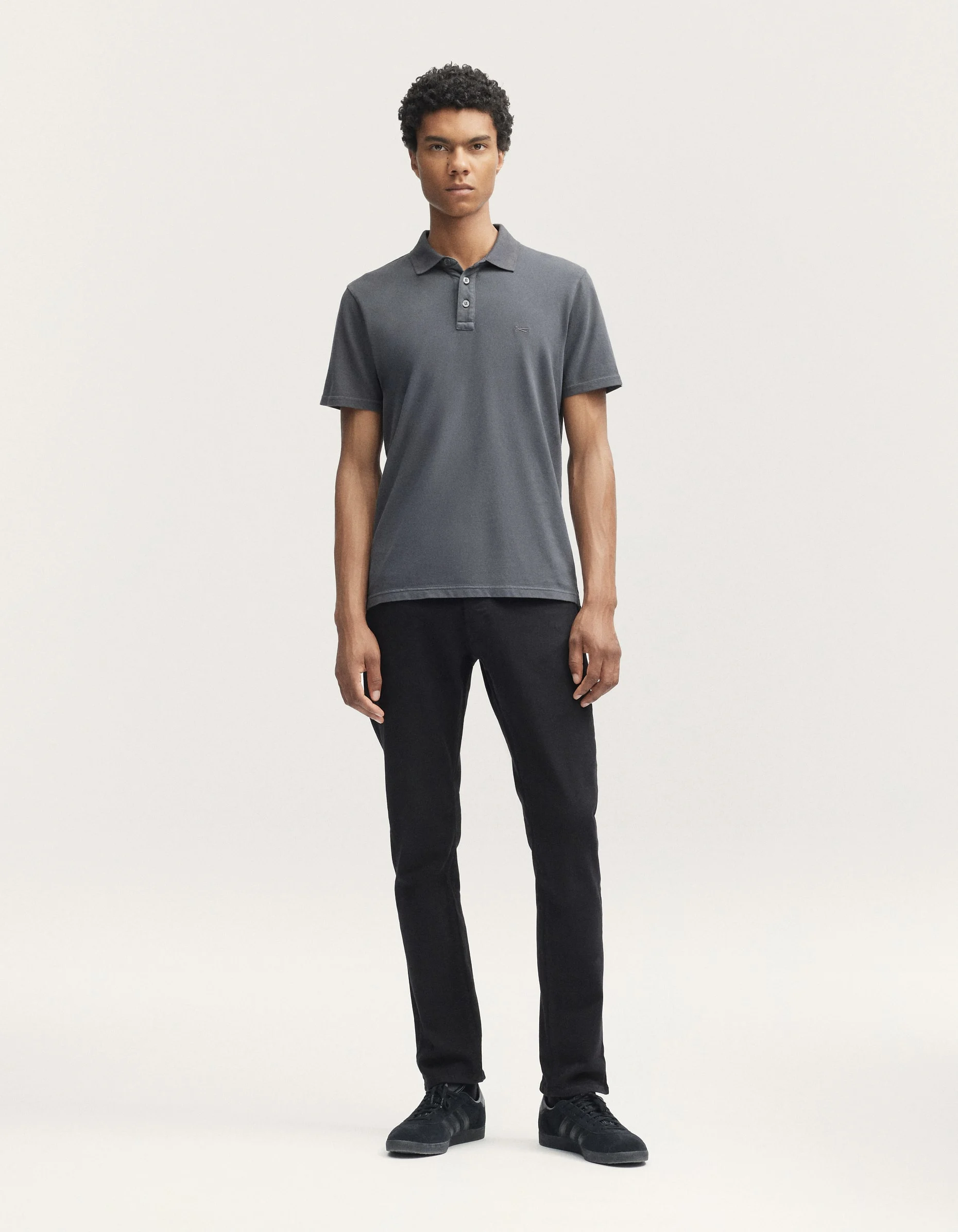 LUPO POLO Stretch Cotton Piqué