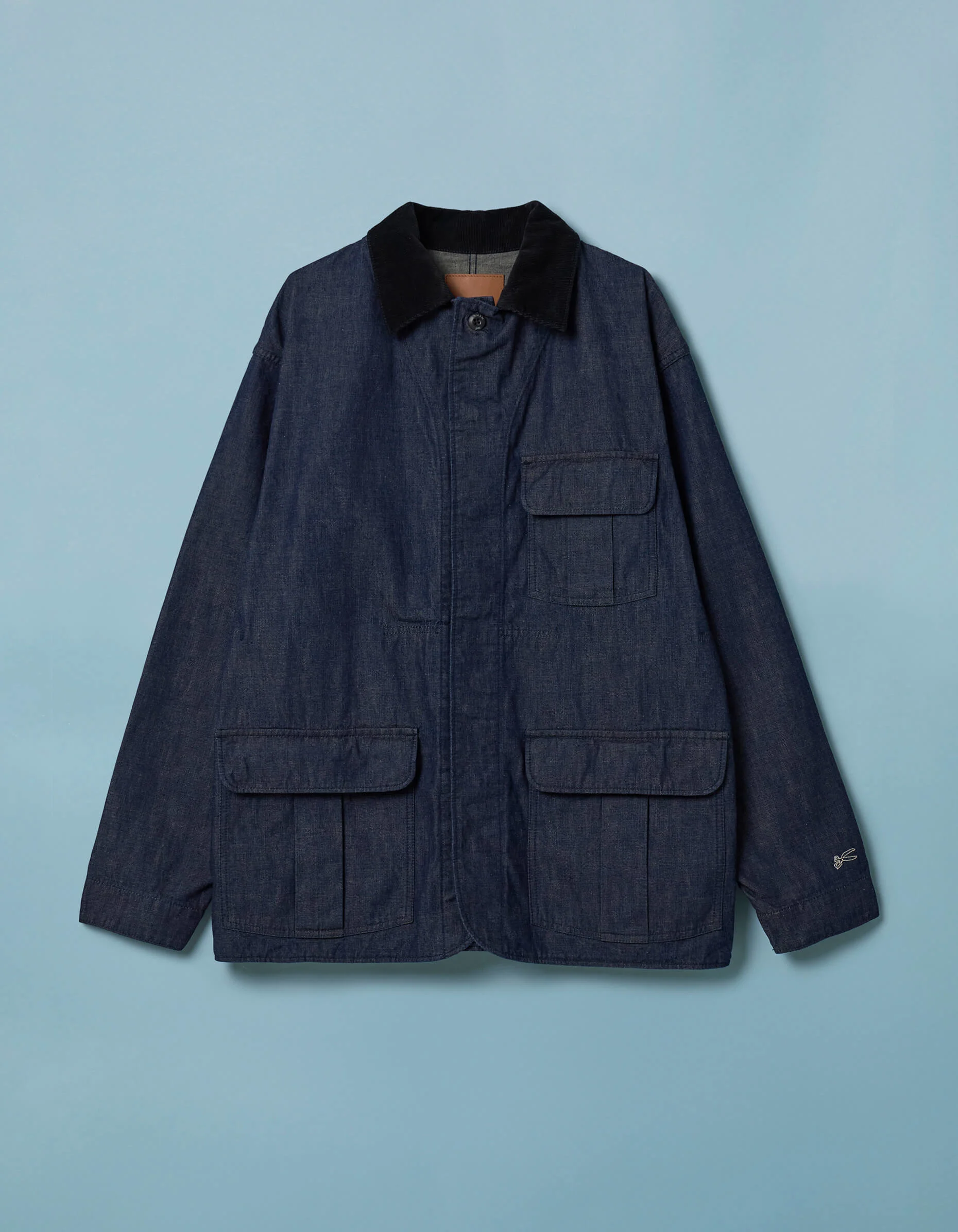 DENIM FIELD JACKET Indigo Corduroy