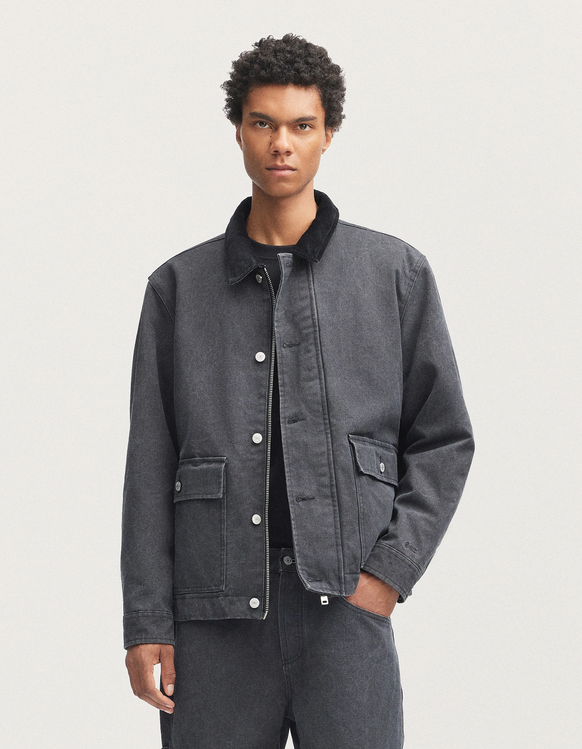 LIAM WORKER JACKET Heavy Cotton Canvas