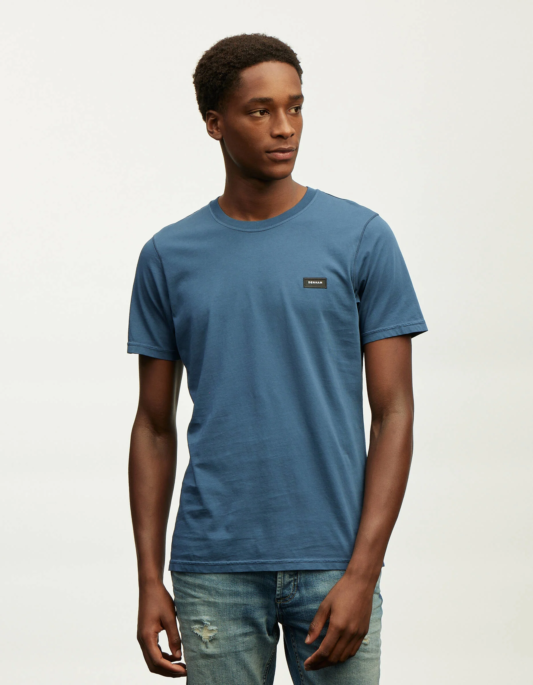 DENHAM SLIM TEE Modal Jersey