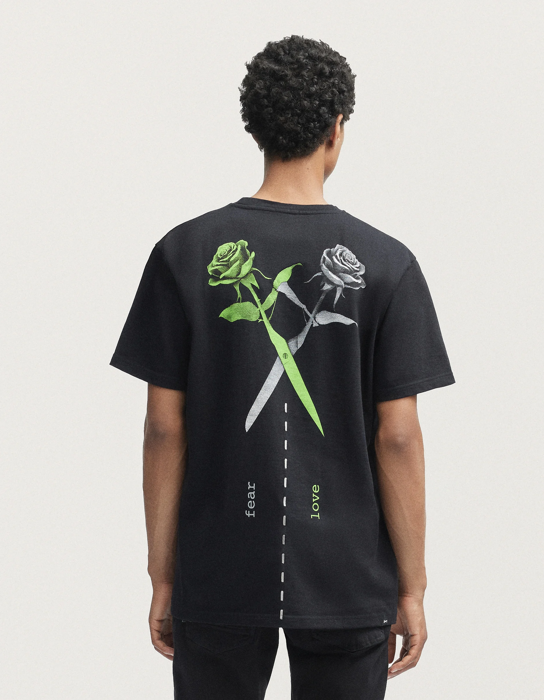 DXLUDO ROSE TEE Heavy Cotton Jersey