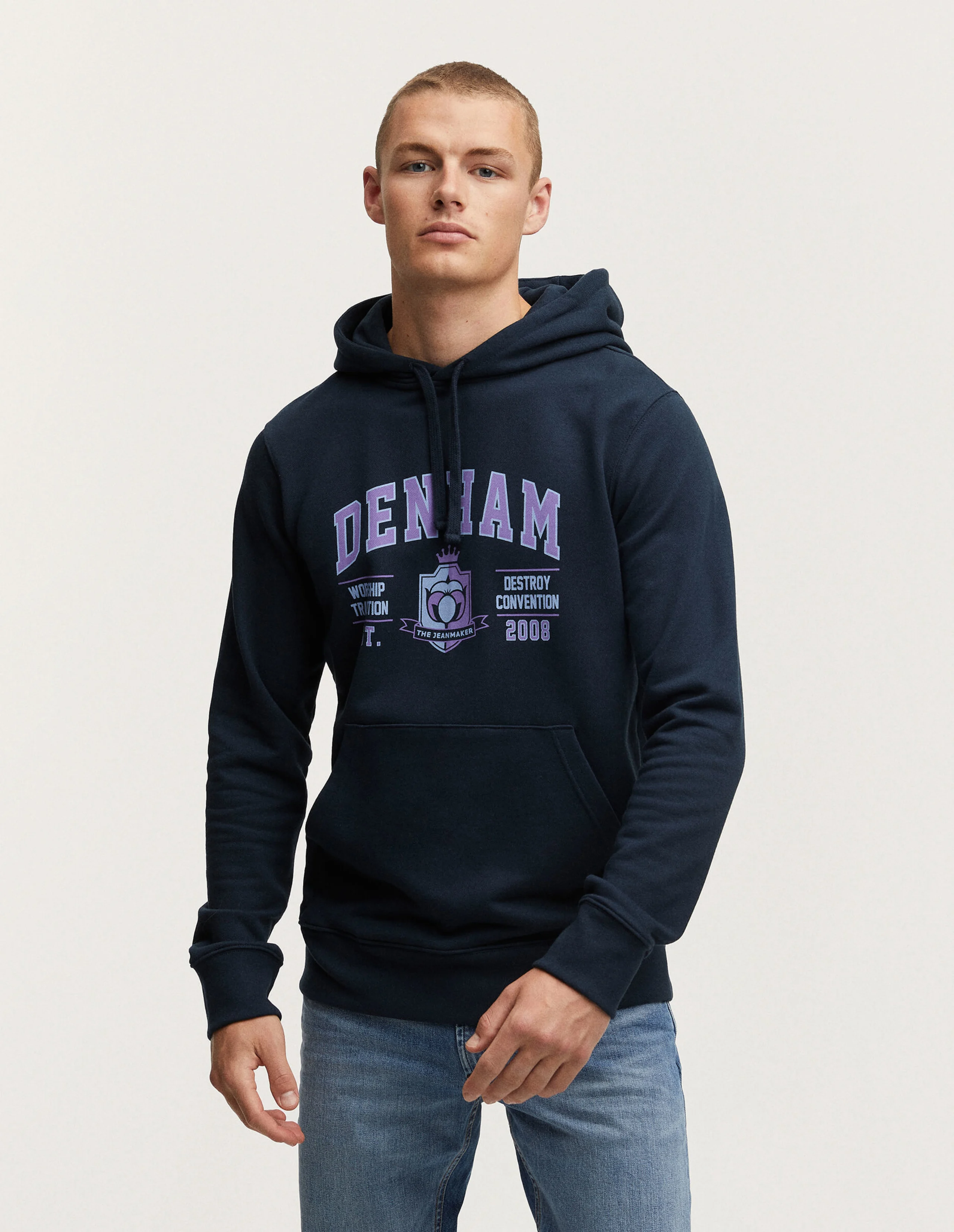 LOND REG HOODY Unbrushed Cotton