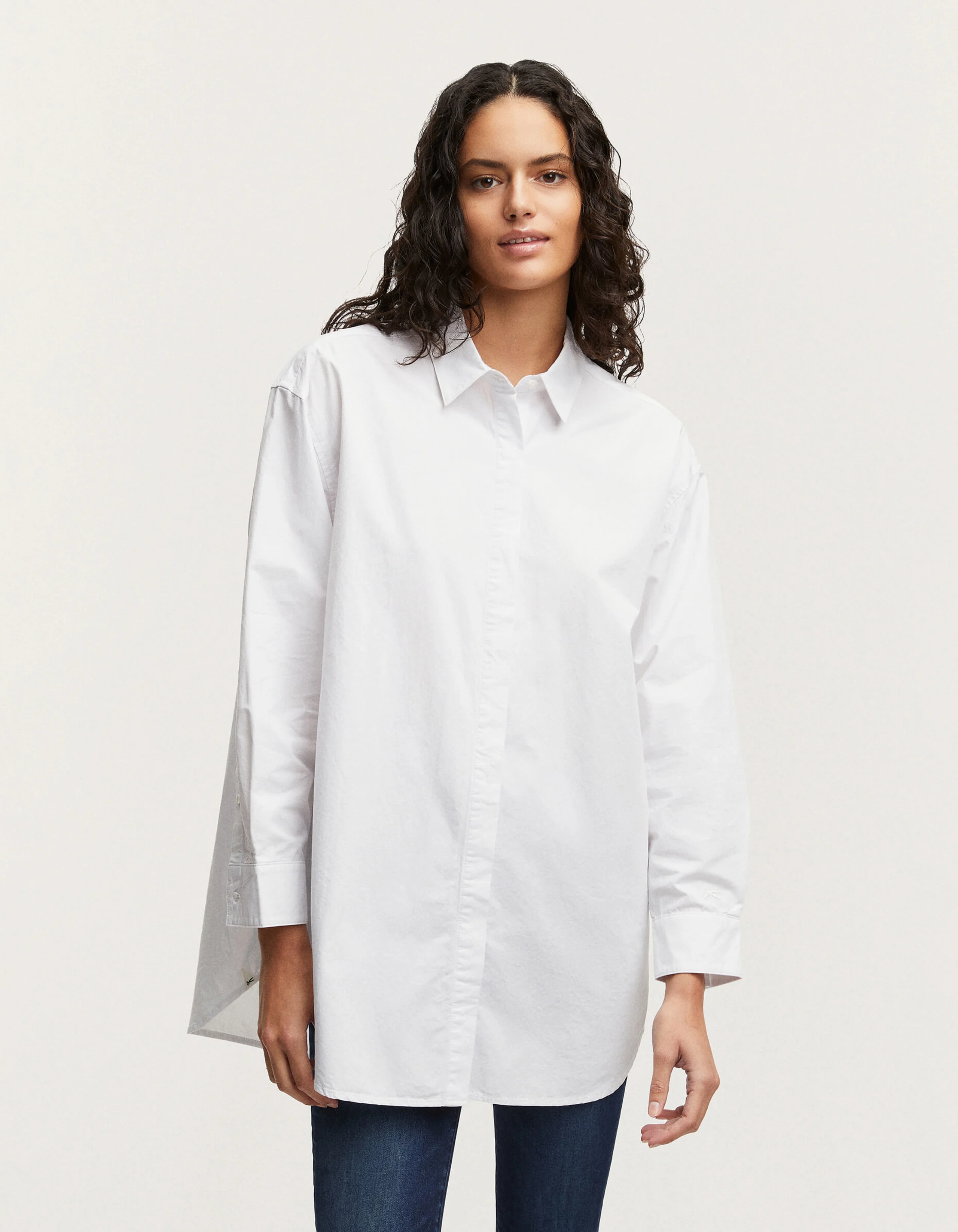 OLIVIA SHIRT Compact Poplin