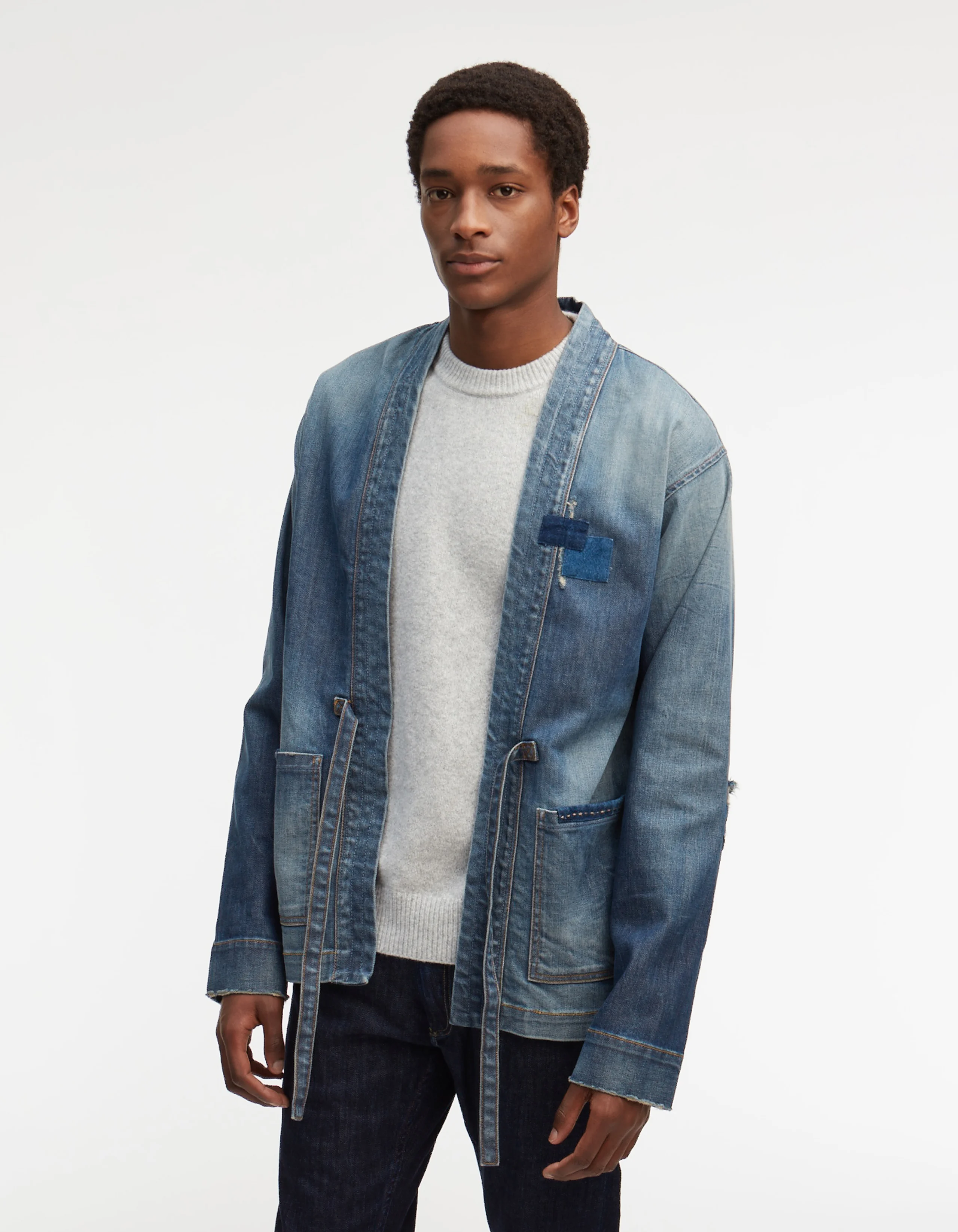 KIMONO DENIM 15YA Repair Jacket