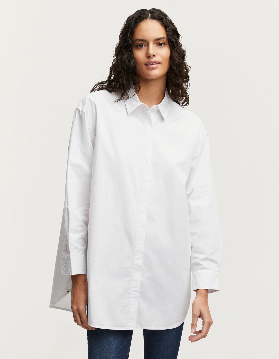 OLIVIA SHIRT Compact Poplin - DENHAM