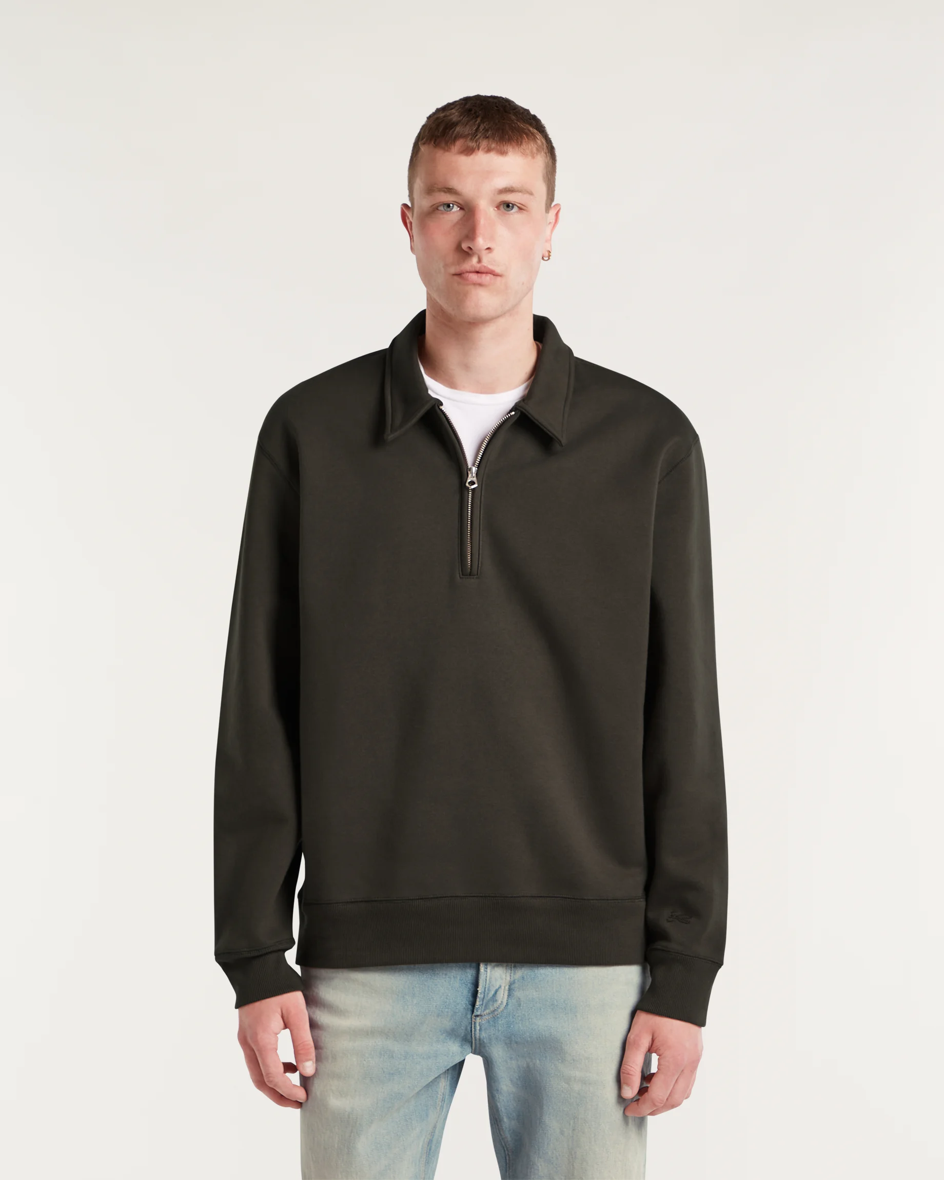 NINO POLO SWEAT WREN BROWN