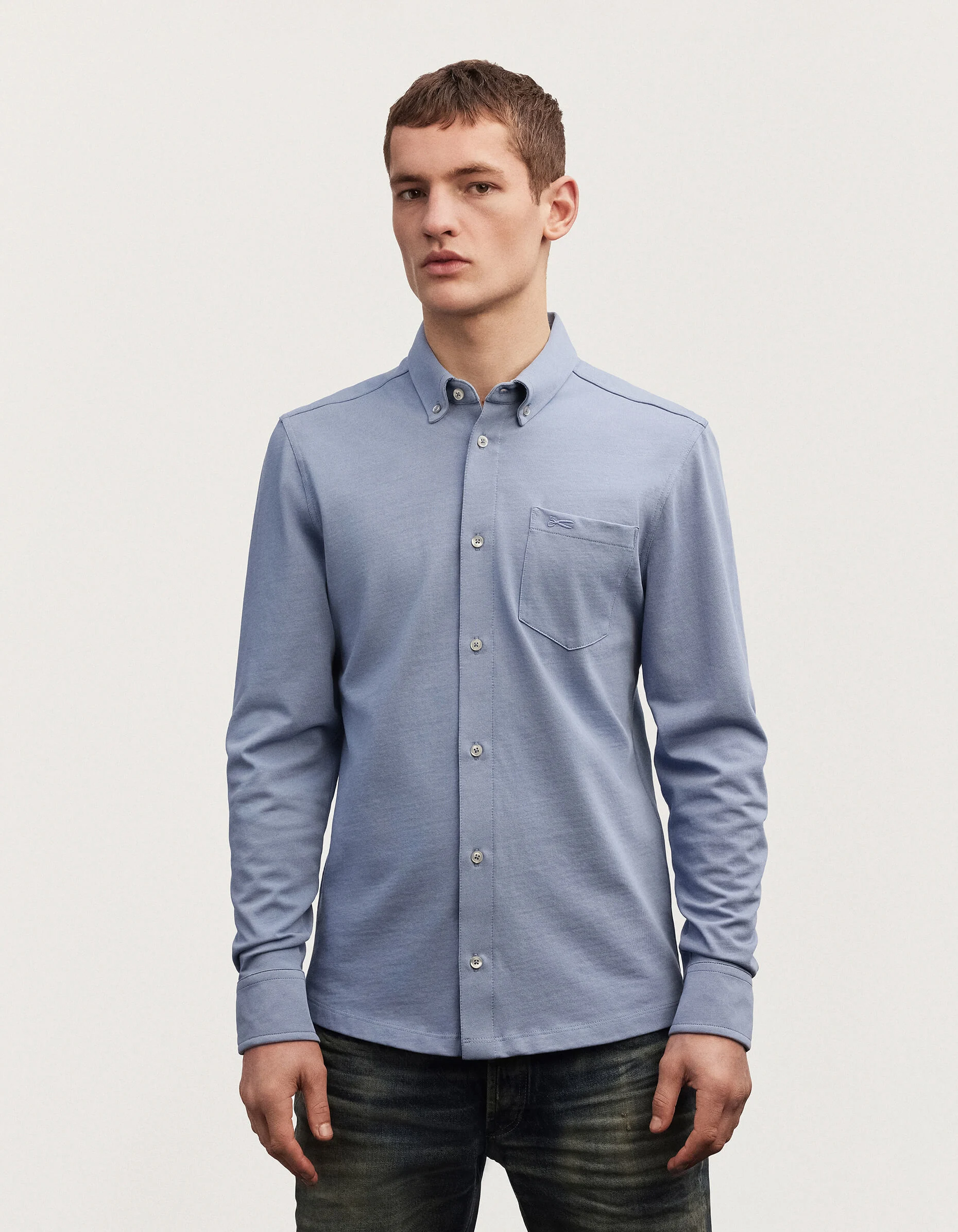 BRIDGE SHIRT Heavy Cotton Jersey