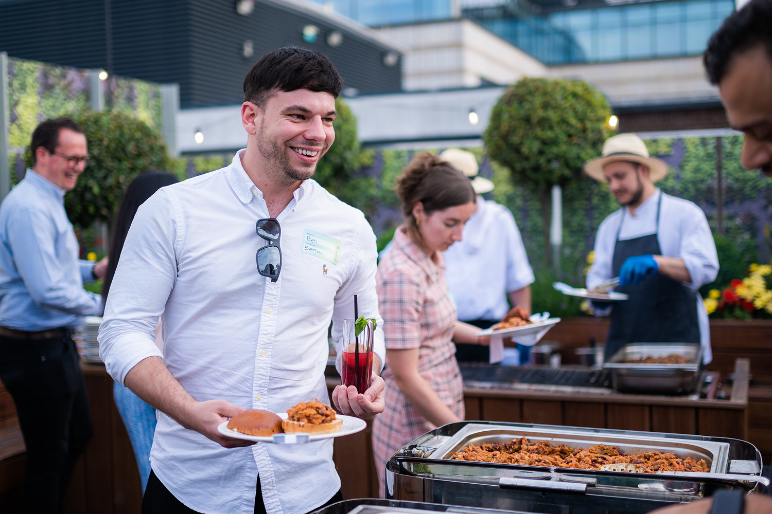 Outdoor Catered Lunch