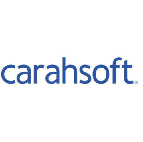 Carahsoft logo white rectangle