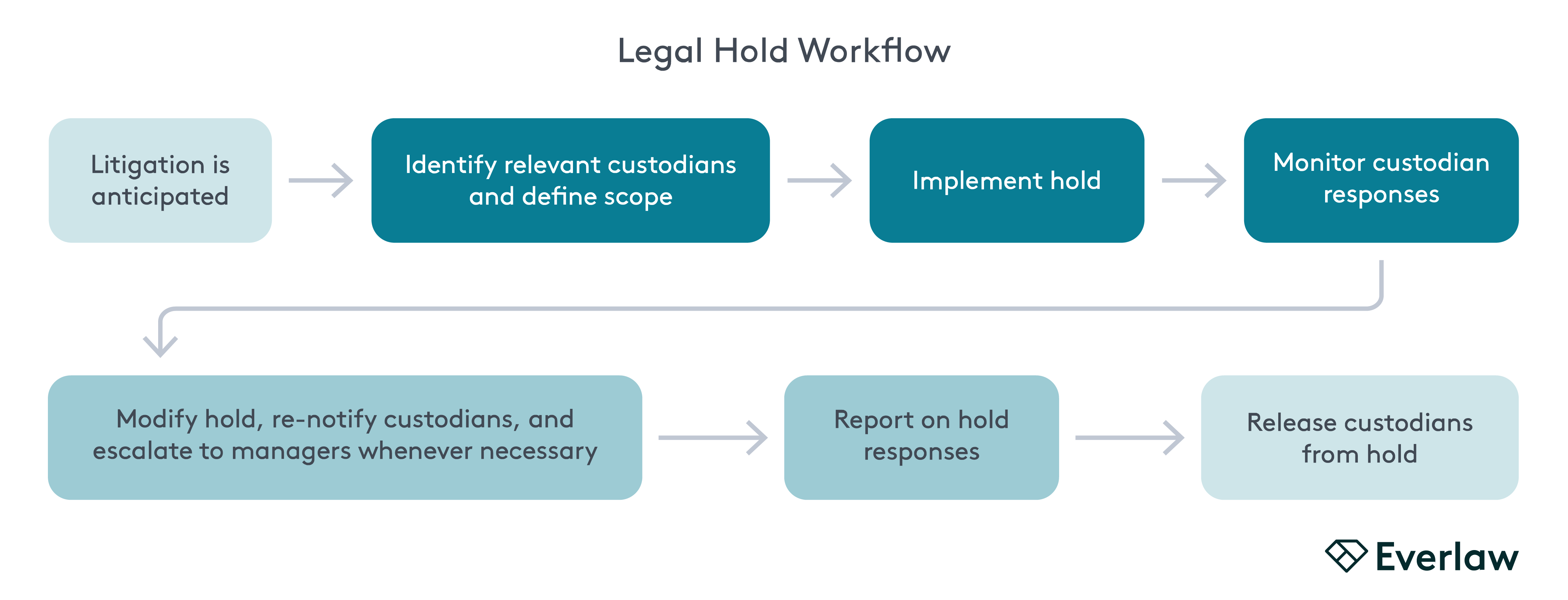 Litigation Holds Flow Chart