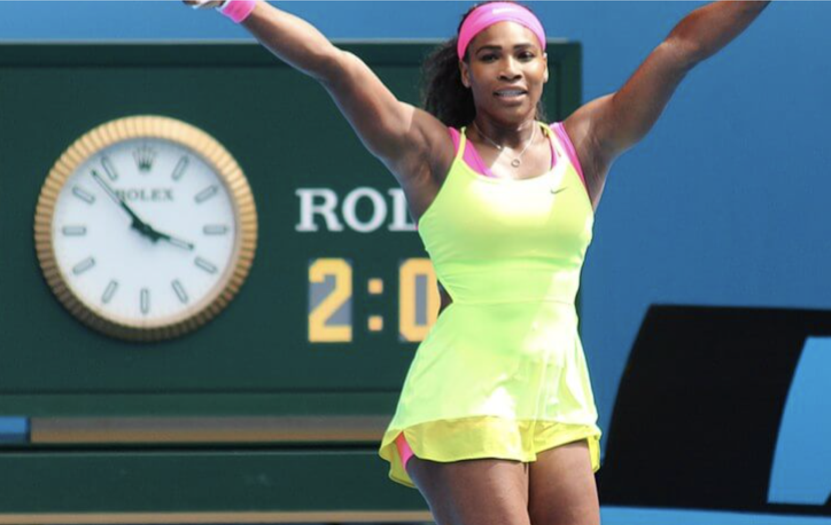 Serena Williams at the Australian Open