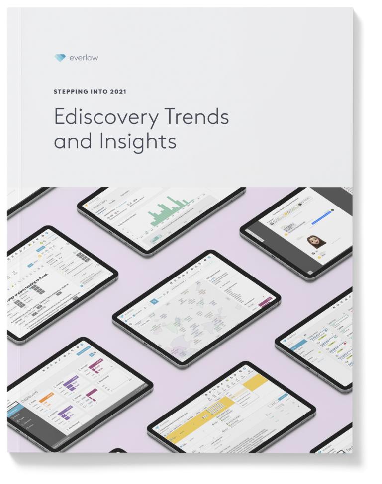 Stepping Into 2021: Ediscovery Trends and Insights