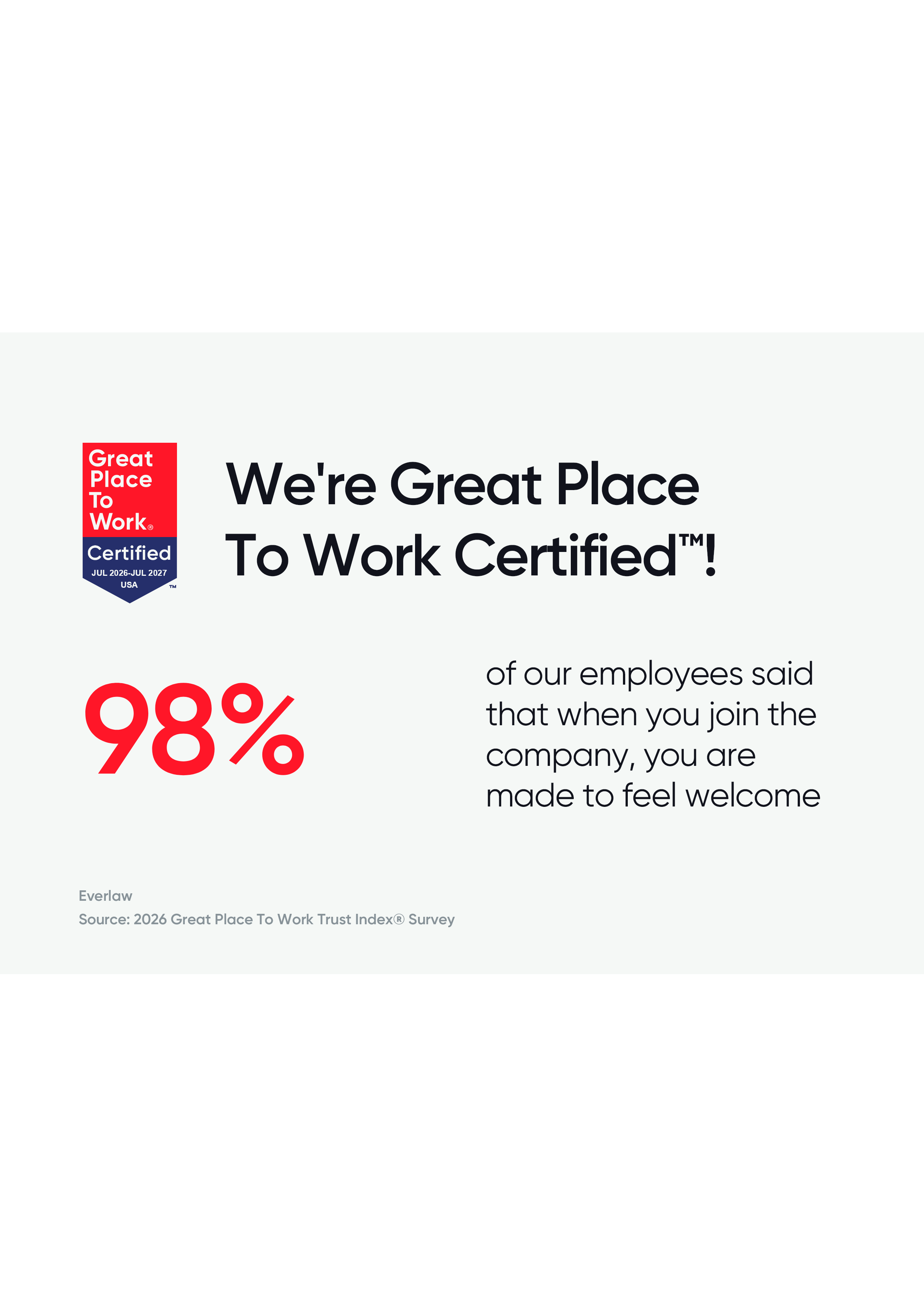 We-re Certified! US