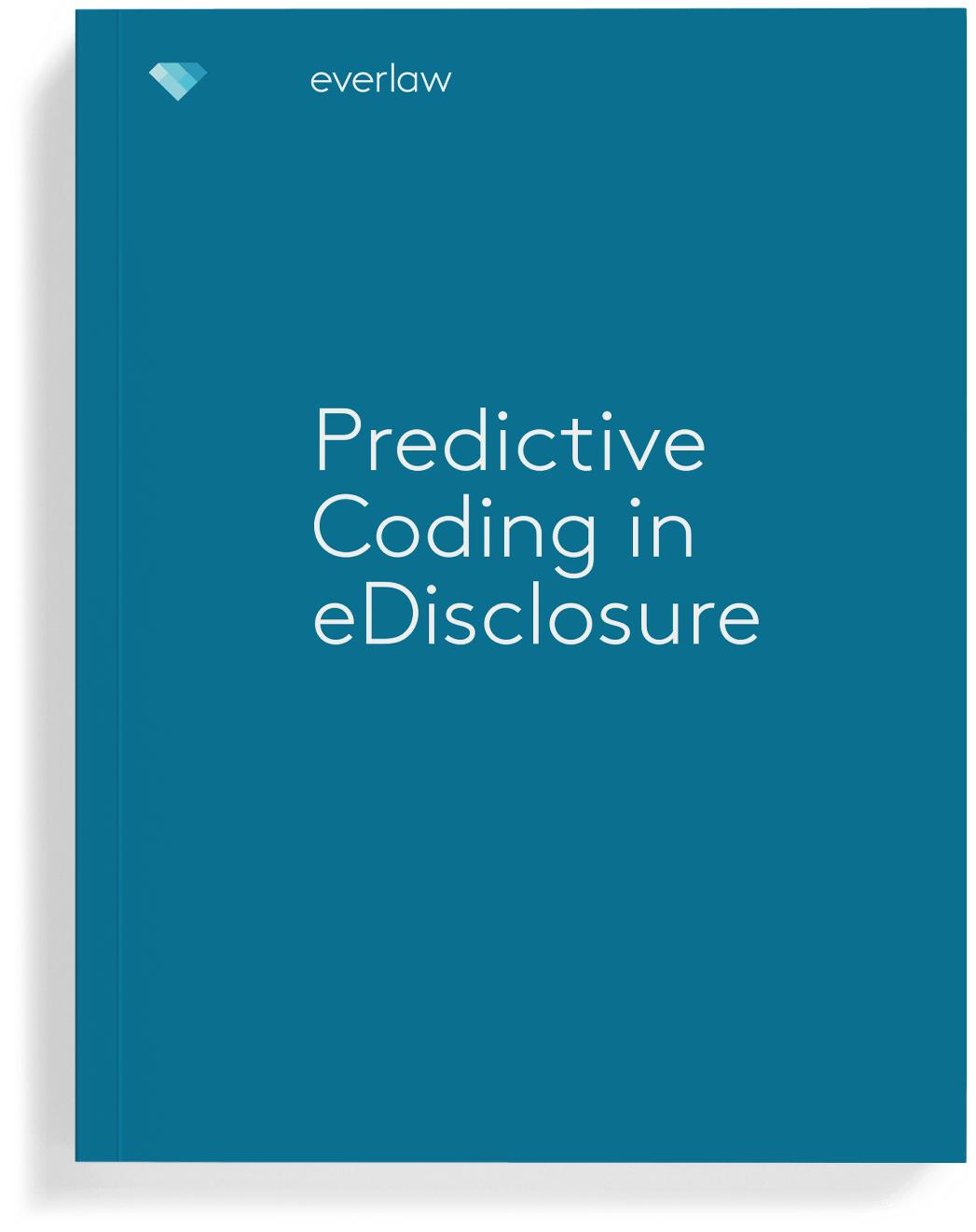 Predictive Coding in eDisclosure