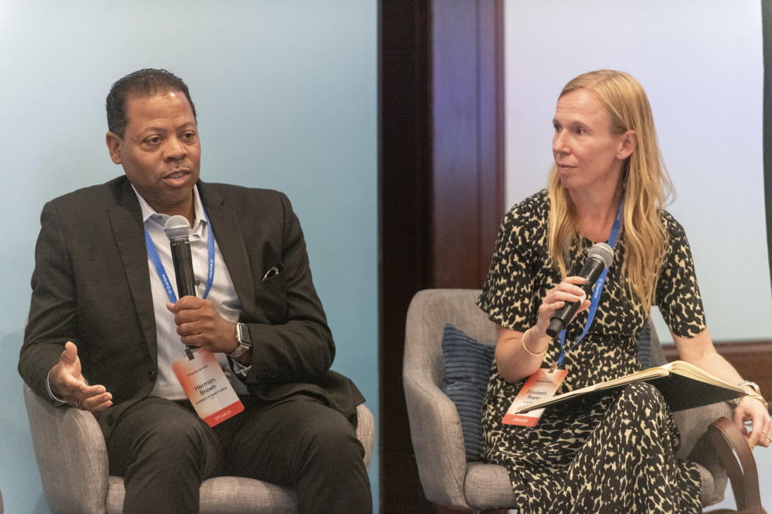 Herman Brown and Elizabeth Roper Speak at Everlaw Summit '23