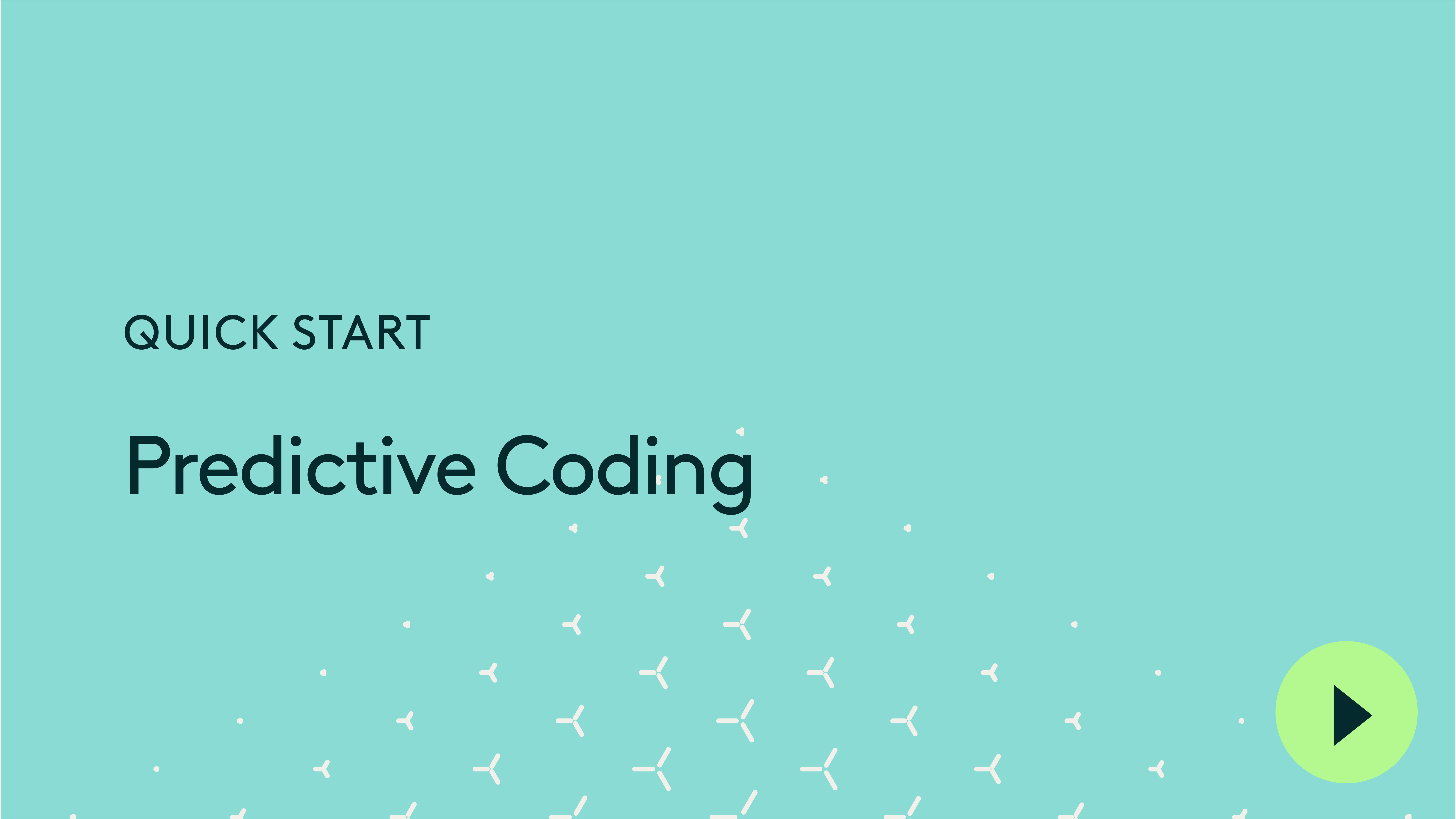 quick-start-predictive-coding