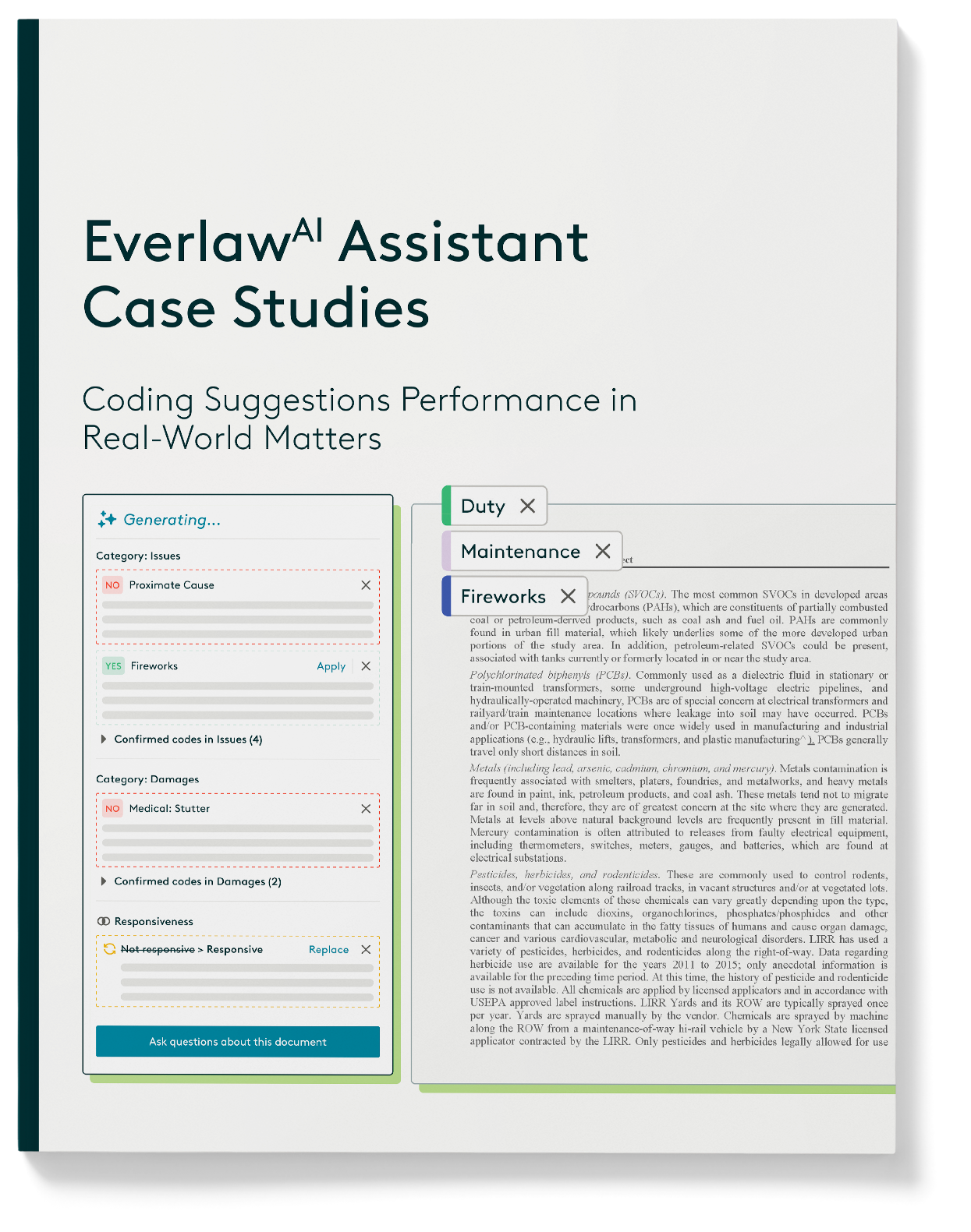 Everlaw AI Assistant - Coding Suggestions Case Studies WP Cover 