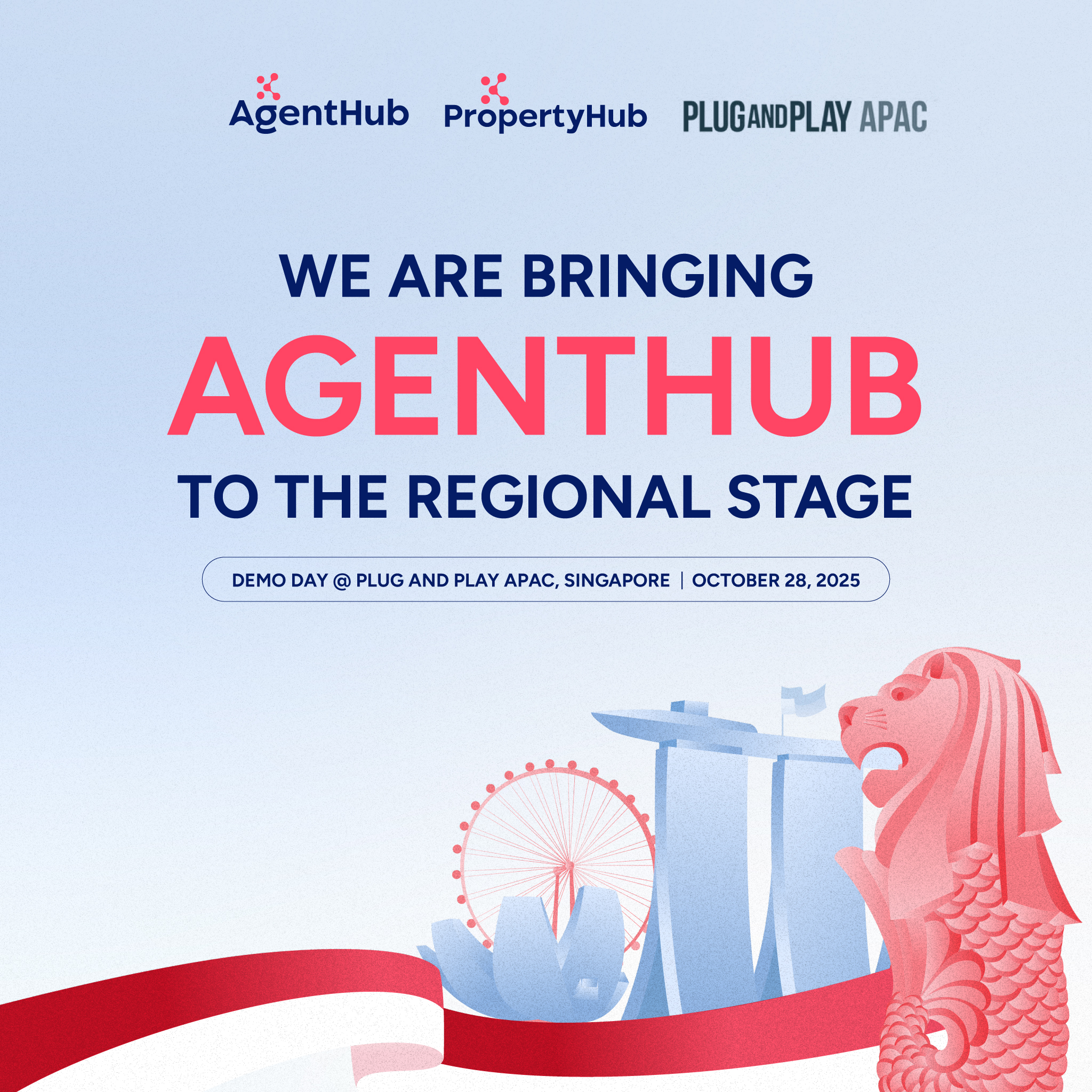 We’re taking AgentHub to the regional stage! 🚀